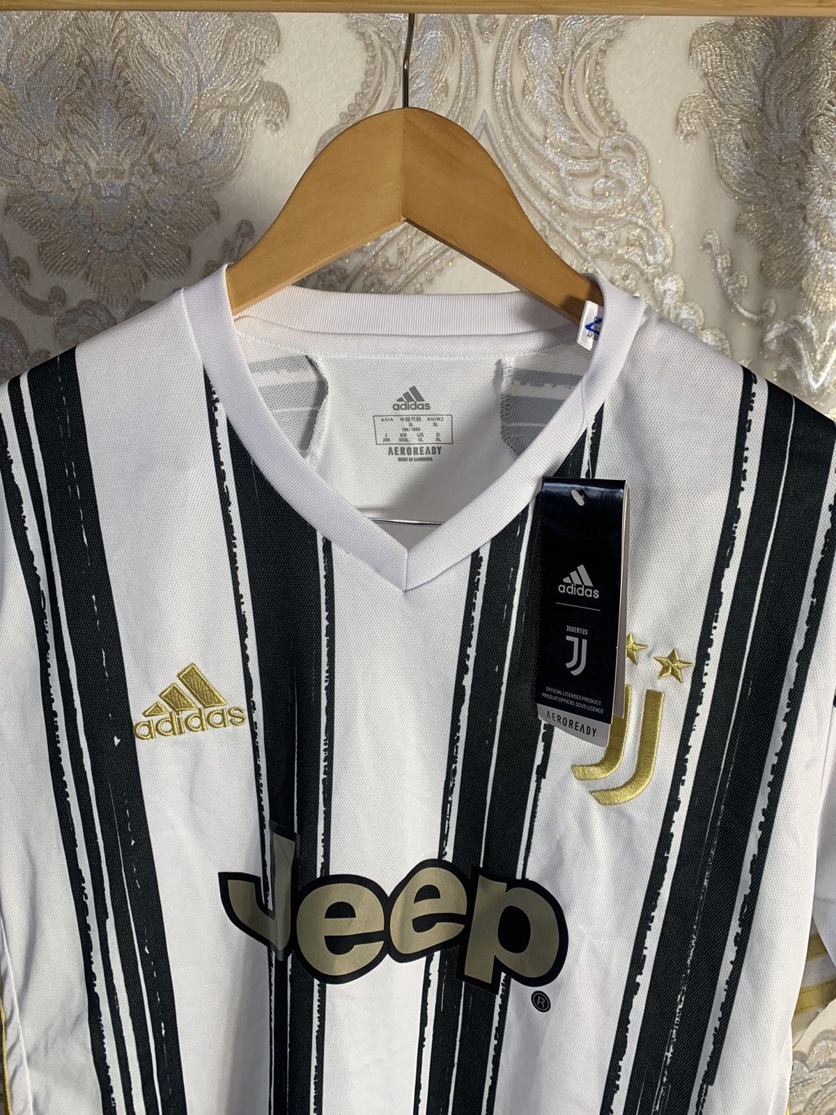 Fc Juventus 2020 Soccer Jersey Home Jeep Football Y2K Drill