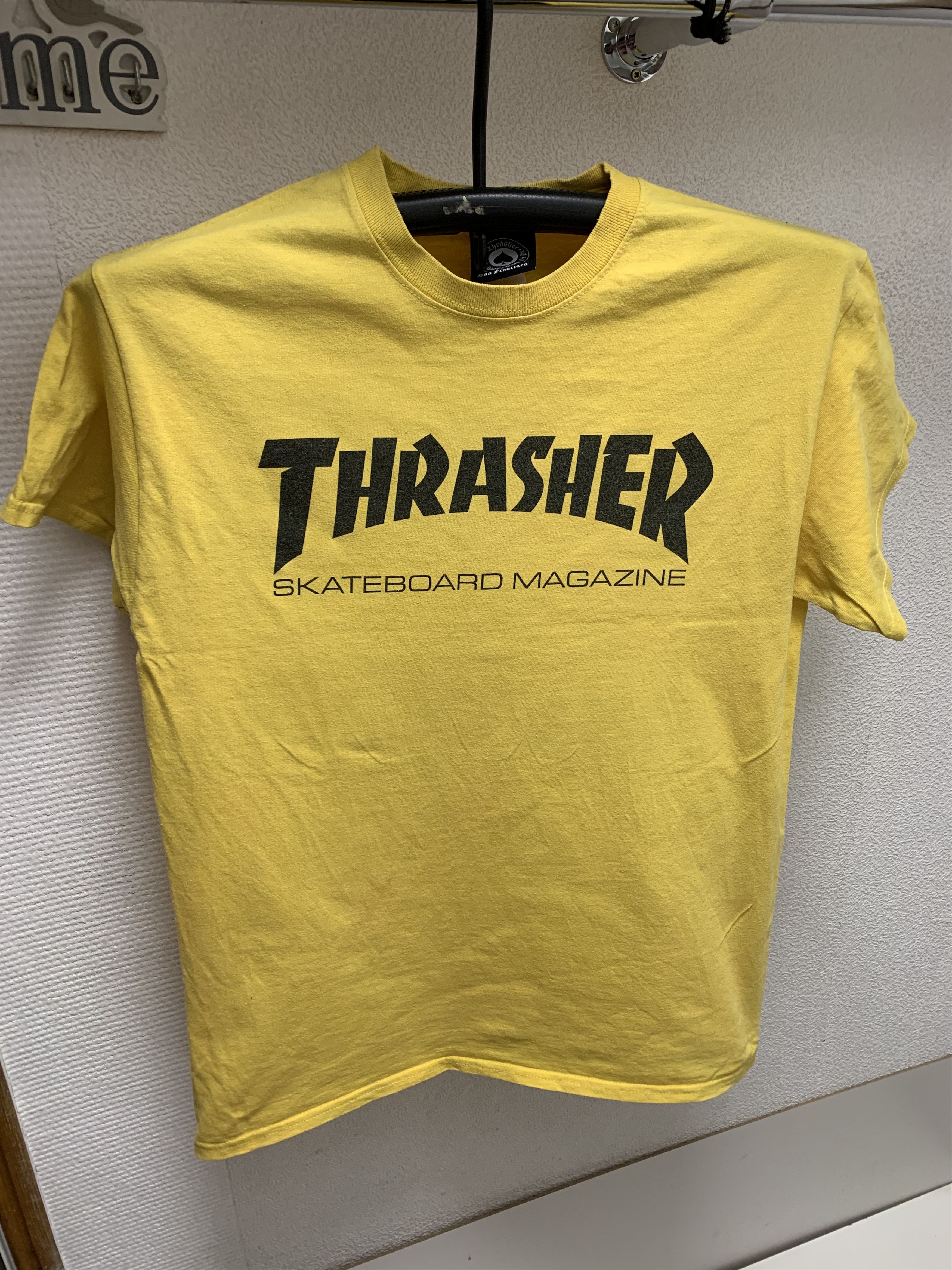 Thrasher Trasher skateboarding t-shirt M size yellow Size US M / EU 48-50 / 2 - 1 Thumbnail
