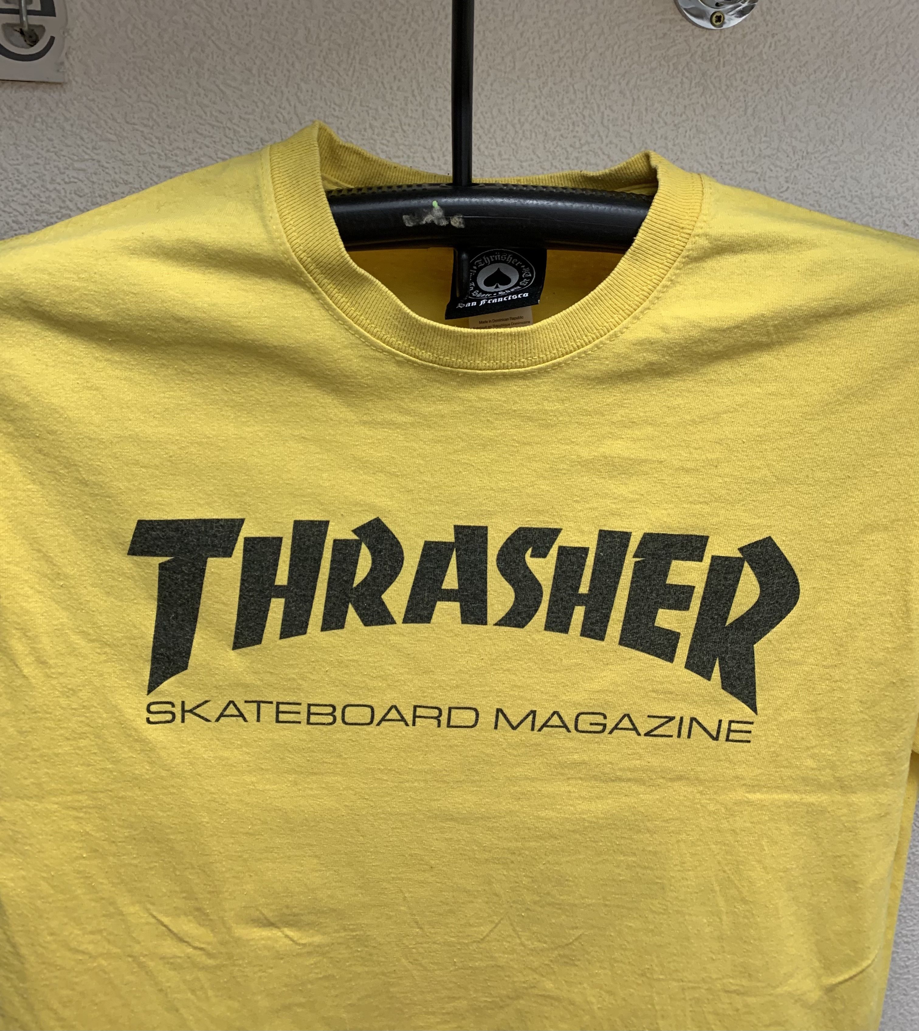Thrasher Trasher skateboarding t-shirt M size yellow Size US M / EU 48-50 / 2 - 2 Thumbnail