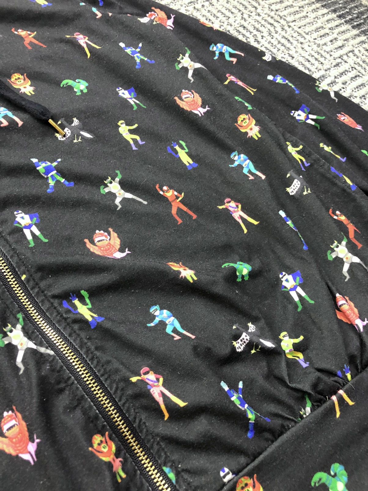 Japanese Brand Japanese Brand Scolar Full Print Hooded Sweater Size US M / EU 48-50 / 2 - 7 Thumbnail