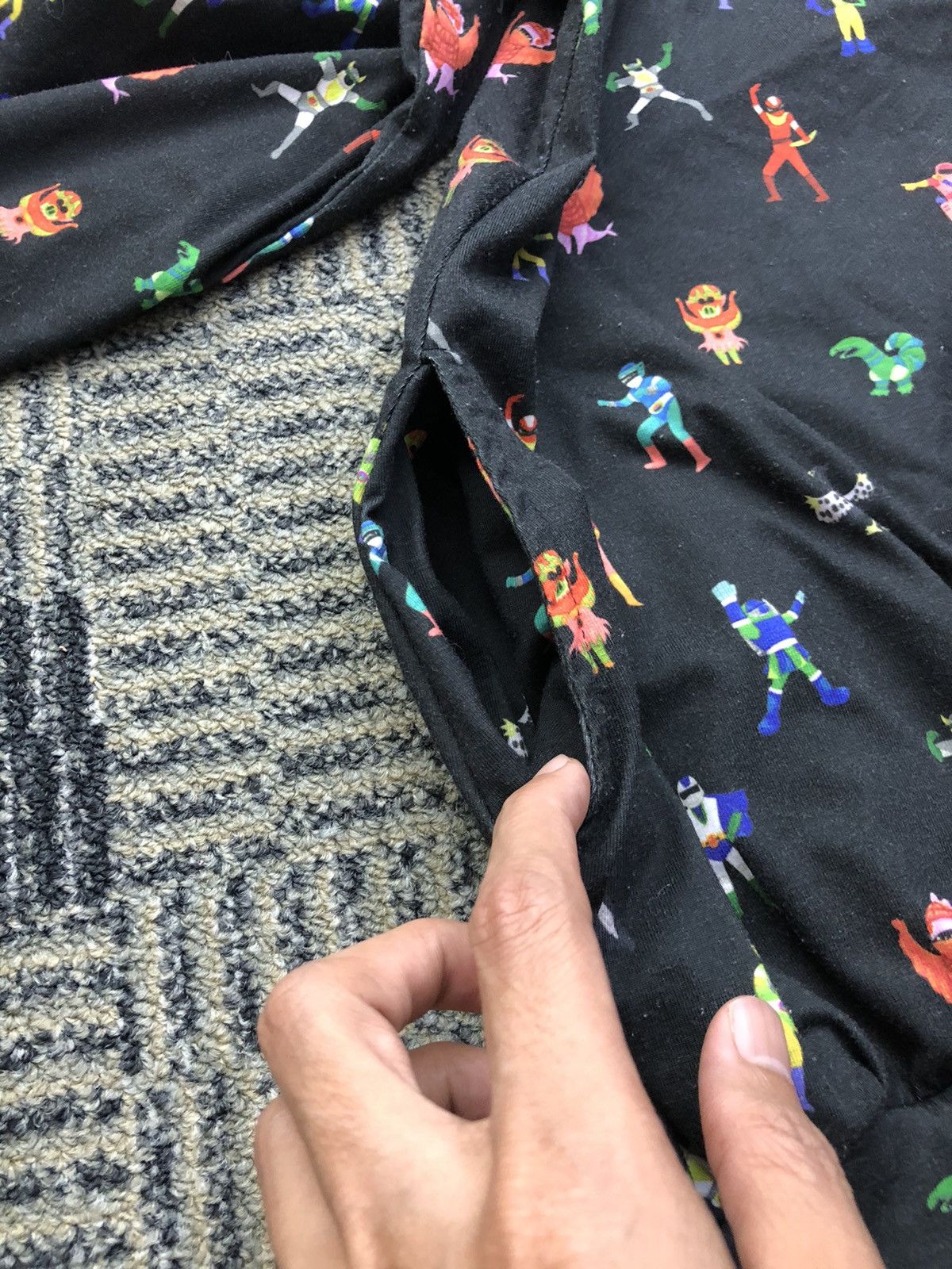 Japanese Brand Japanese Brand Scolar Full Print Hooded Sweater Size US M / EU 48-50 / 2 - 9 Thumbnail
