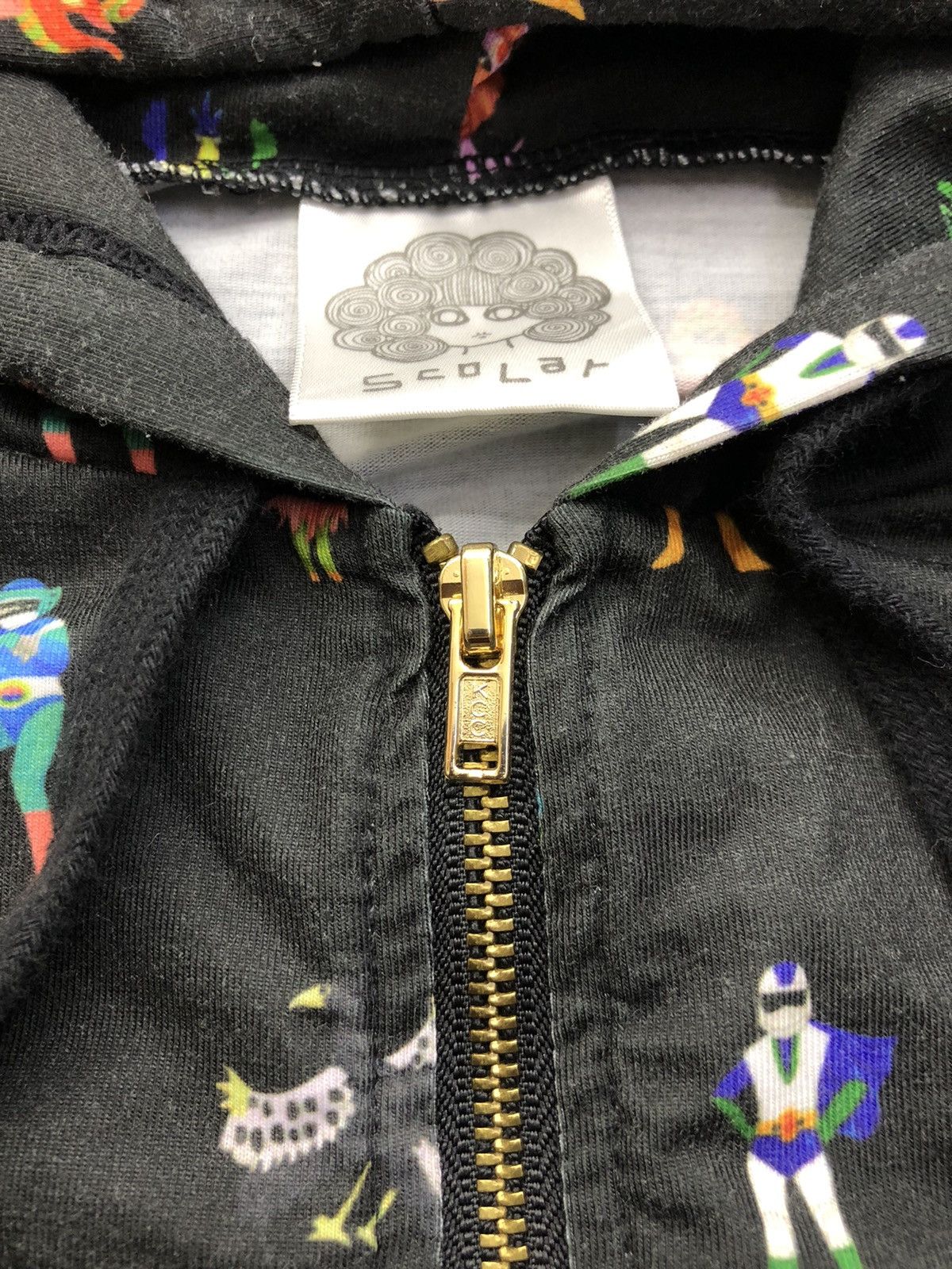 Japanese Brand Japanese Brand Scolar Full Print Hooded Sweater Size US M / EU 48-50 / 2 - 10 Thumbnail
