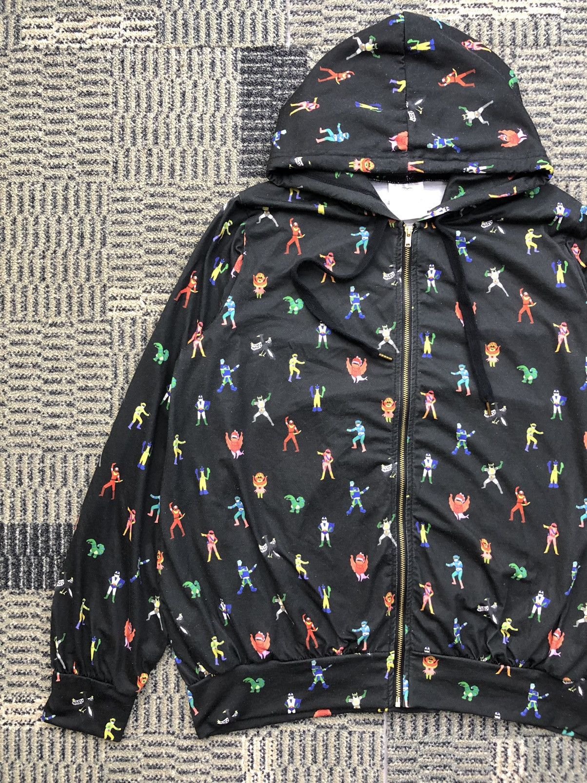 Japanese Brand Japanese Brand Scolar Full Print Hooded Sweater Size US M / EU 48-50 / 2 - 4 Thumbnail