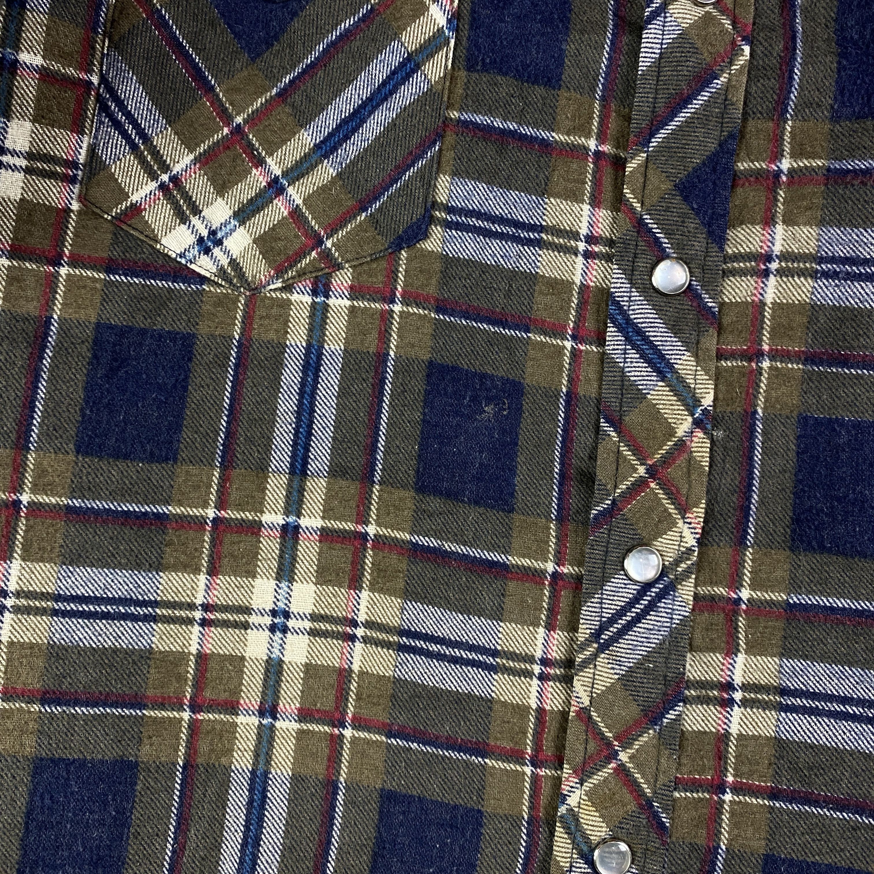 Flannel × Vintage Mens Vintage Shirt Flannel Deep North Size L Size US L / EU 52-54 / 3 - 5 Thumbnail