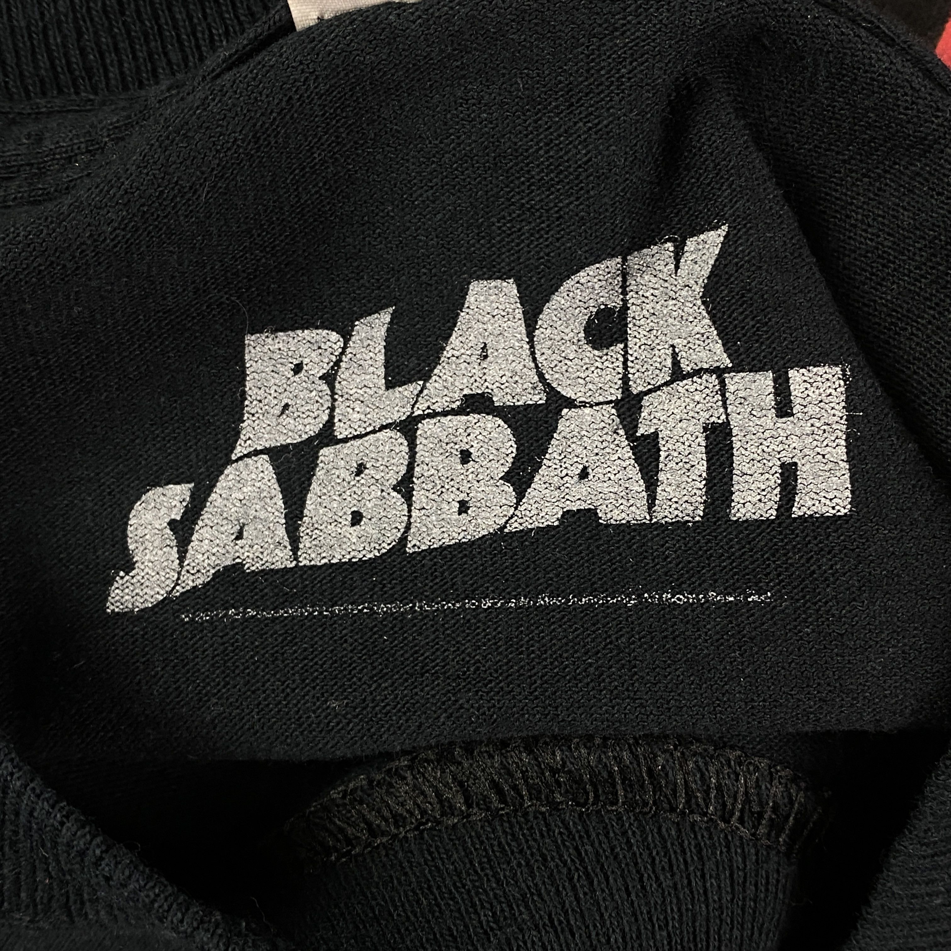 Band Tees × Black Sabbath × Vintage Mens Long Sleeve Sweatshirt Black Sabbath Size M Size US M / EU 48-50 / 2 - 9 Thumbnail