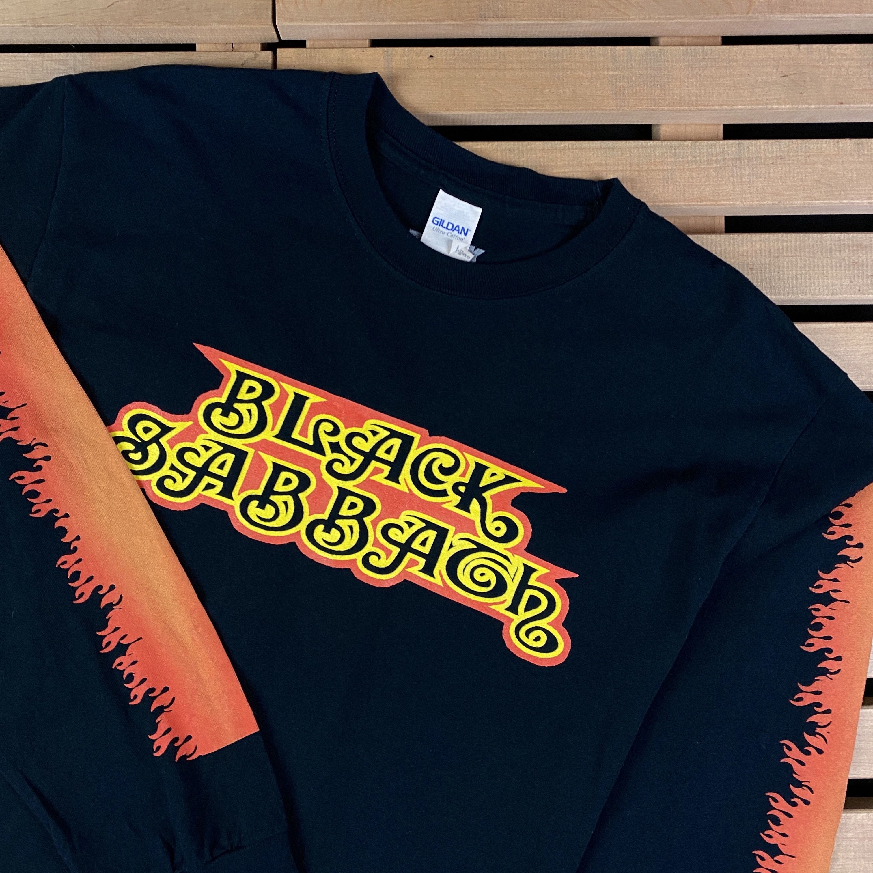 Band Tees × Black Sabbath × Vintage Mens Long Sleeve Sweatshirt Black Sabbath Size M Size US M / EU 48-50 / 2 - 2 Thumbnail