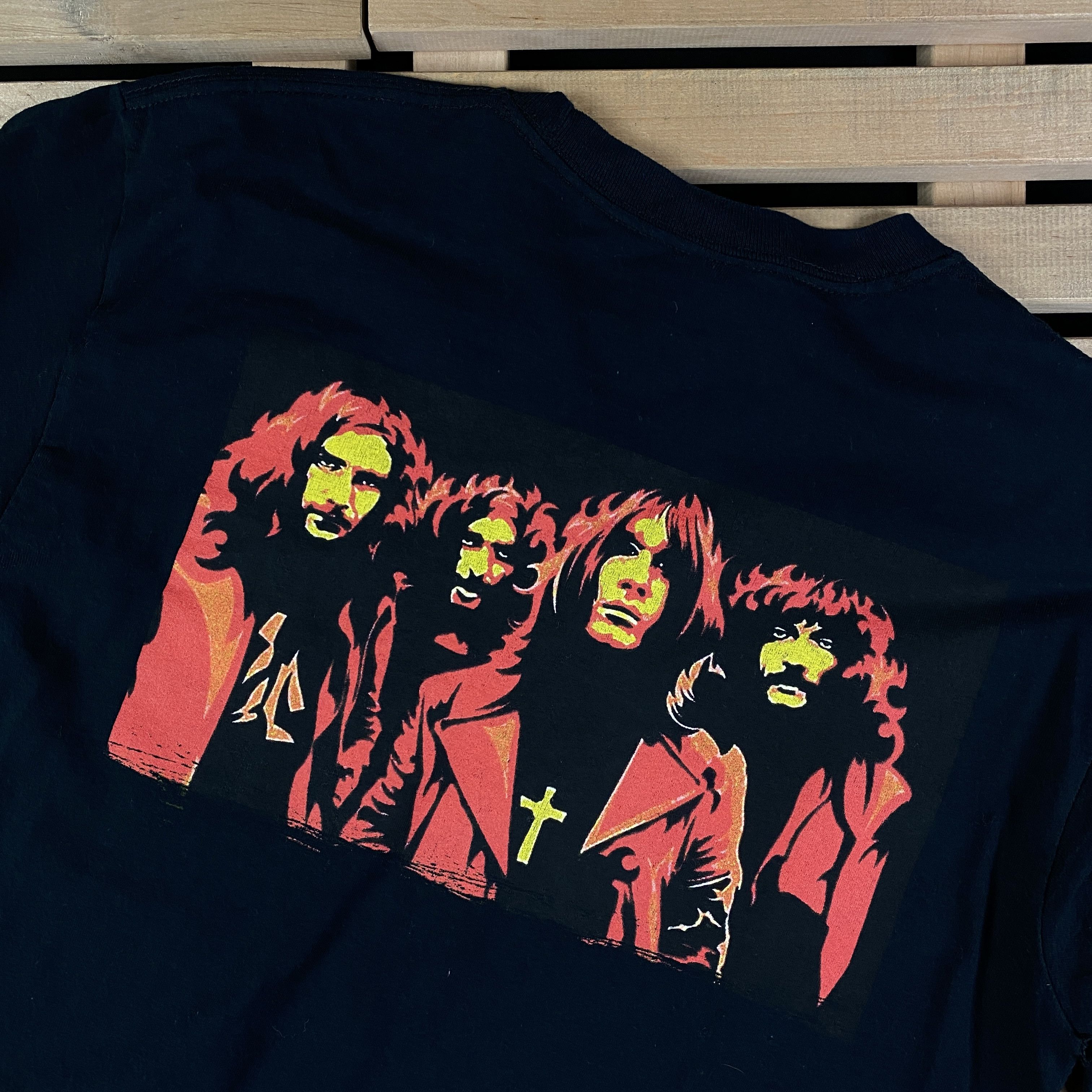 Band Tees × Black Sabbath × Vintage Mens Long Sleeve Sweatshirt Black Sabbath Size M Size US M / EU 48-50 / 2 - 11 Thumbnail