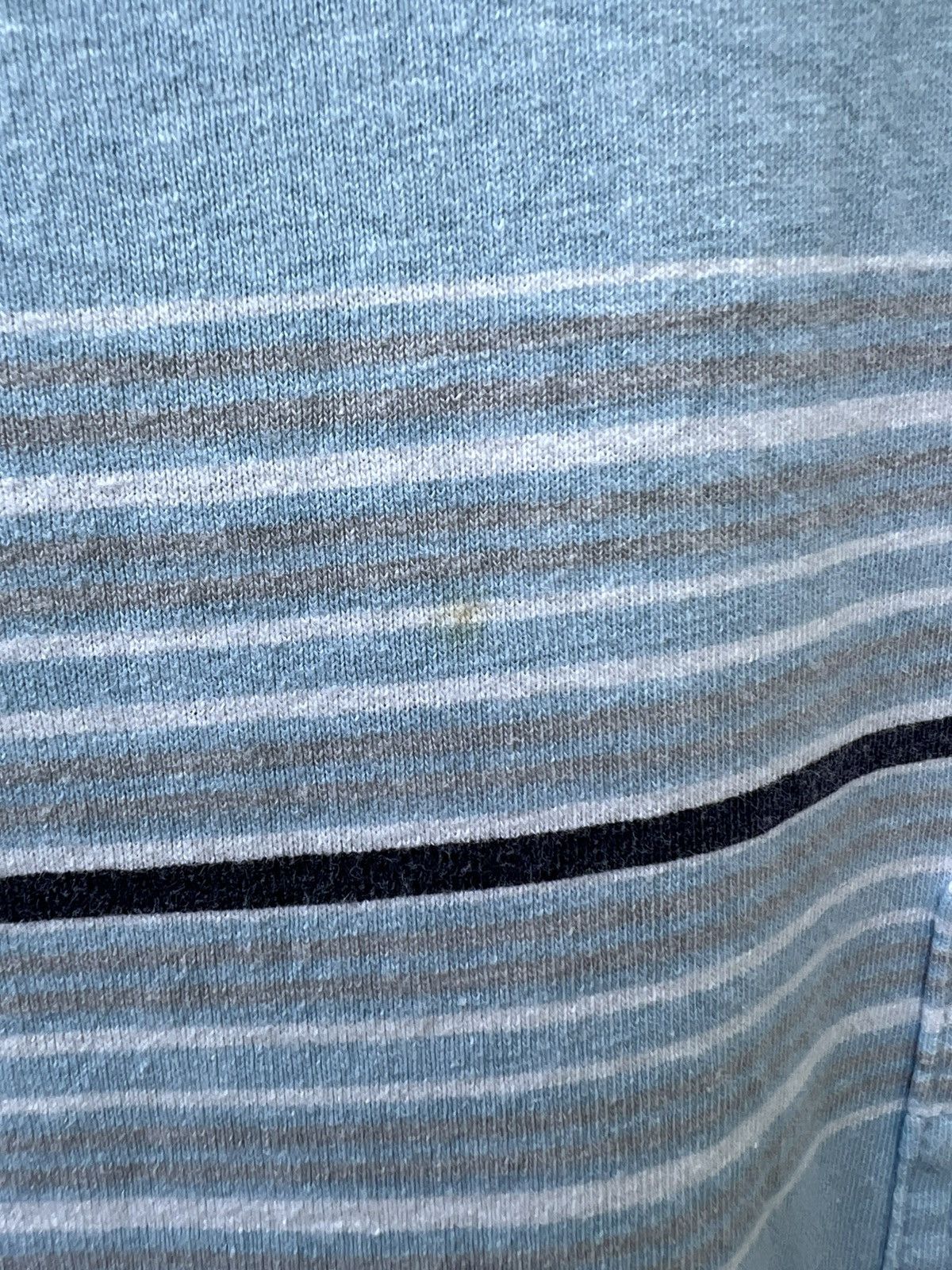Vintage Vintage 90s TOMATO California Border Striped Pocket t shirt Size US L / EU 52-54 / 3 - 12 Thumbnail