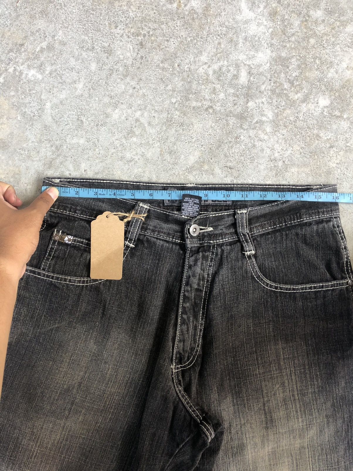 Southpole Southpole Baggy Jeans hip hop distressed jeans Size US 32 / EU 48 - 16 Thumbnail