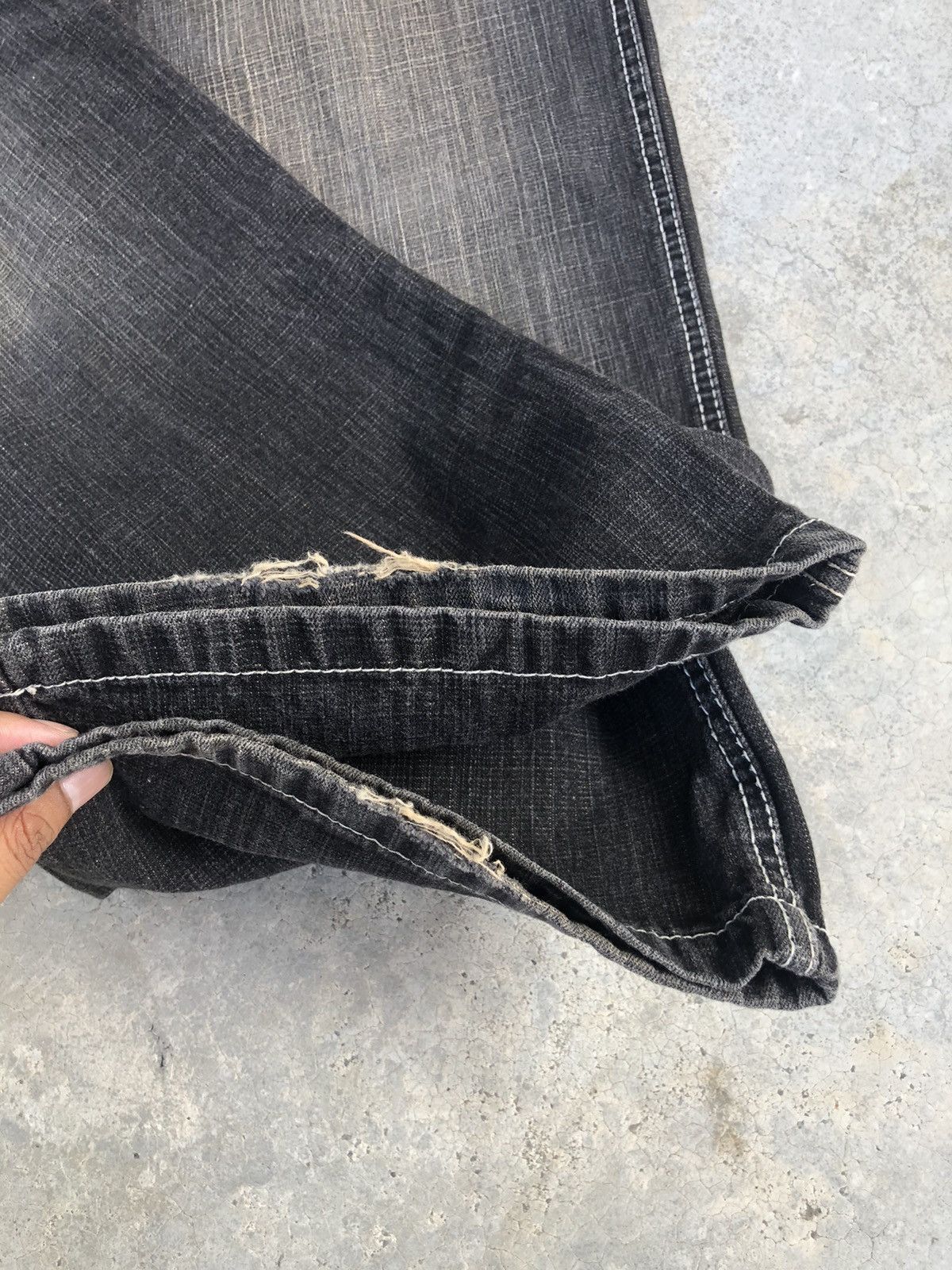 Southpole Southpole Baggy Jeans hip hop distressed jeans Size US 32 / EU 48 - 13 Thumbnail