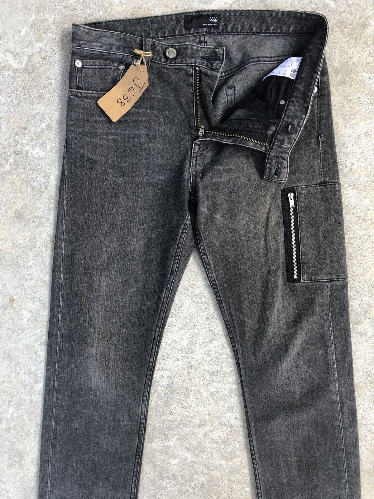 Undercover × Uniqlo Undercover x Uniqlo Distressed Jeans Skinny Size US 30 / EU 46 - 3 Thumbnail