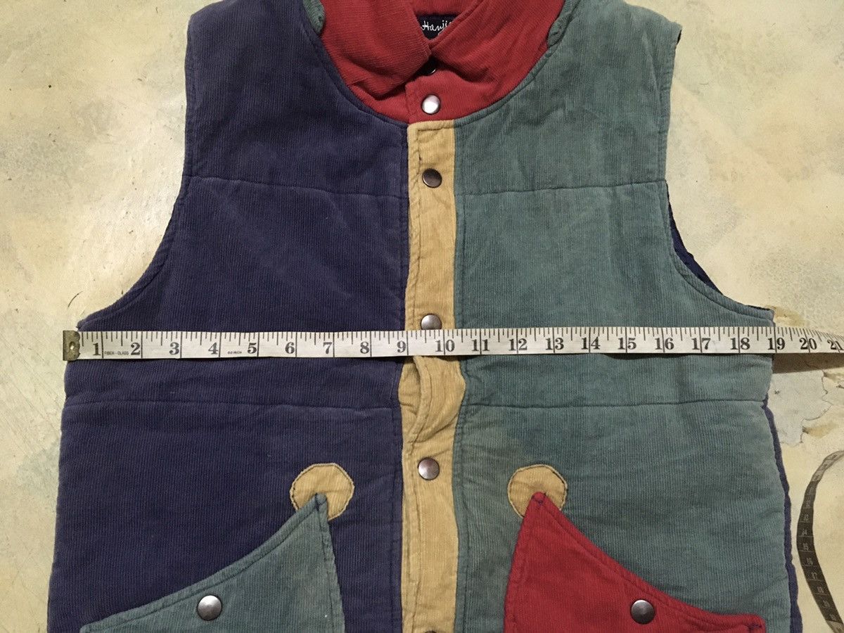 Japanese Brand Japanese Brand Vest Patchwork Colour Block Size US L / EU 52-54 / 3 - 6 Thumbnail