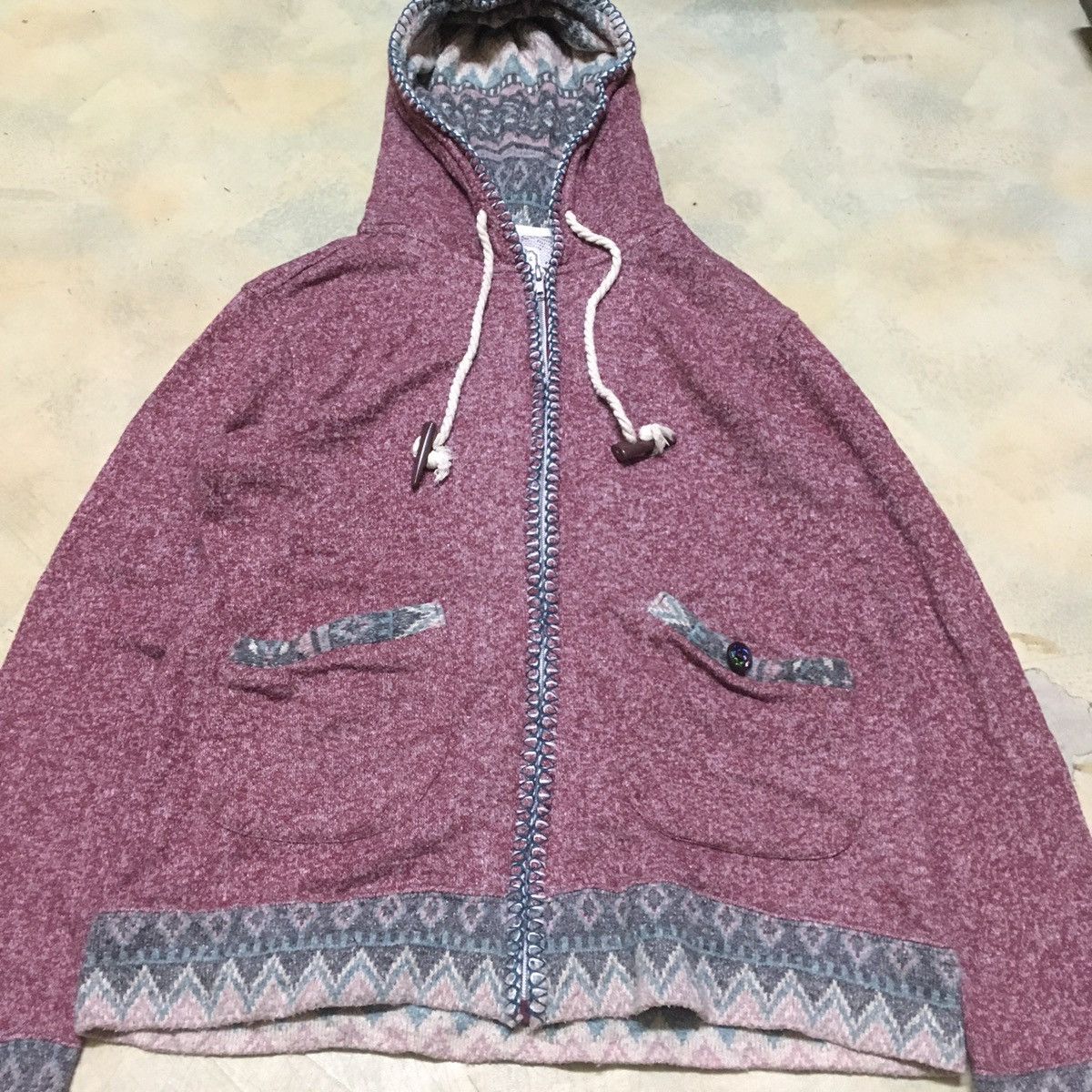Japanese Brand Vintage Japanese Brand Hoodie Sweater Size US M / EU 48-50 / 2 - 3 Thumbnail