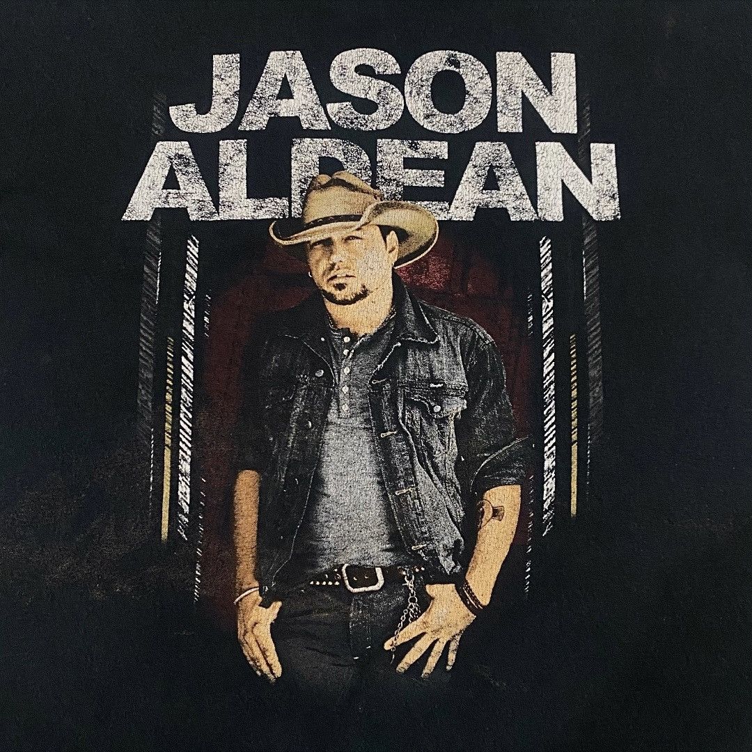 Band Tees Jason Albean Solo Singer We Were Here Tour 2016 Tshirt Size US M / EU 48-50 / 2 - 3 Thumbnail