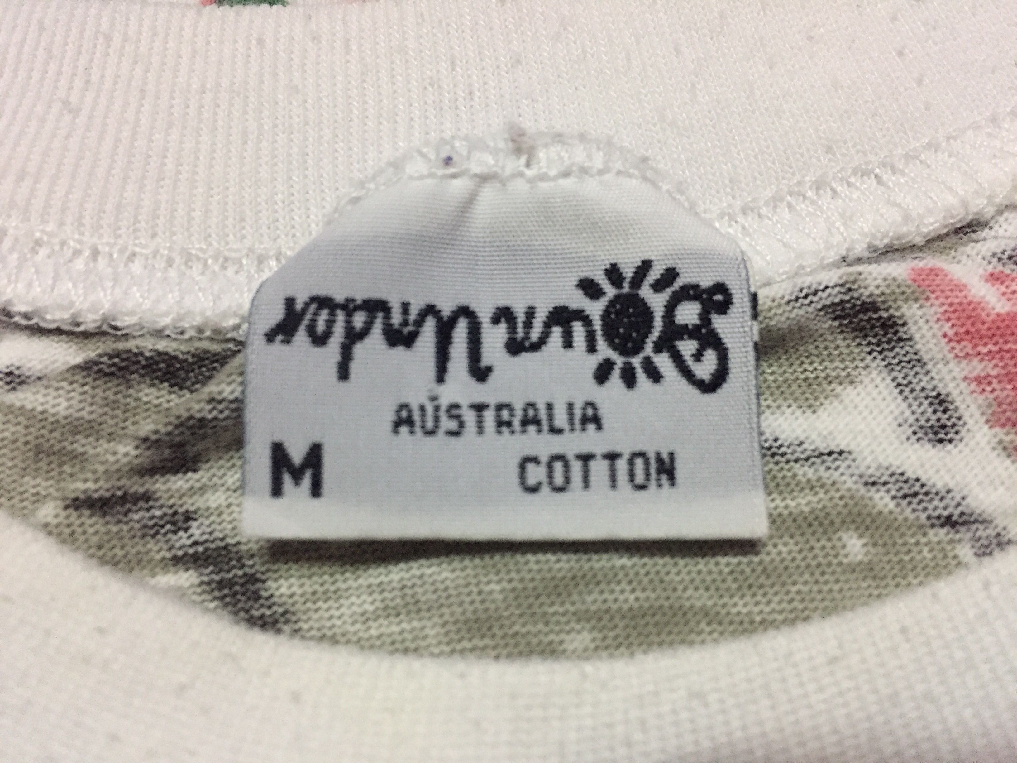 Vintage Under Down Australia Fullprints Tee Size M Size US M / EU 48-50 / 2 - 3 Thumbnail