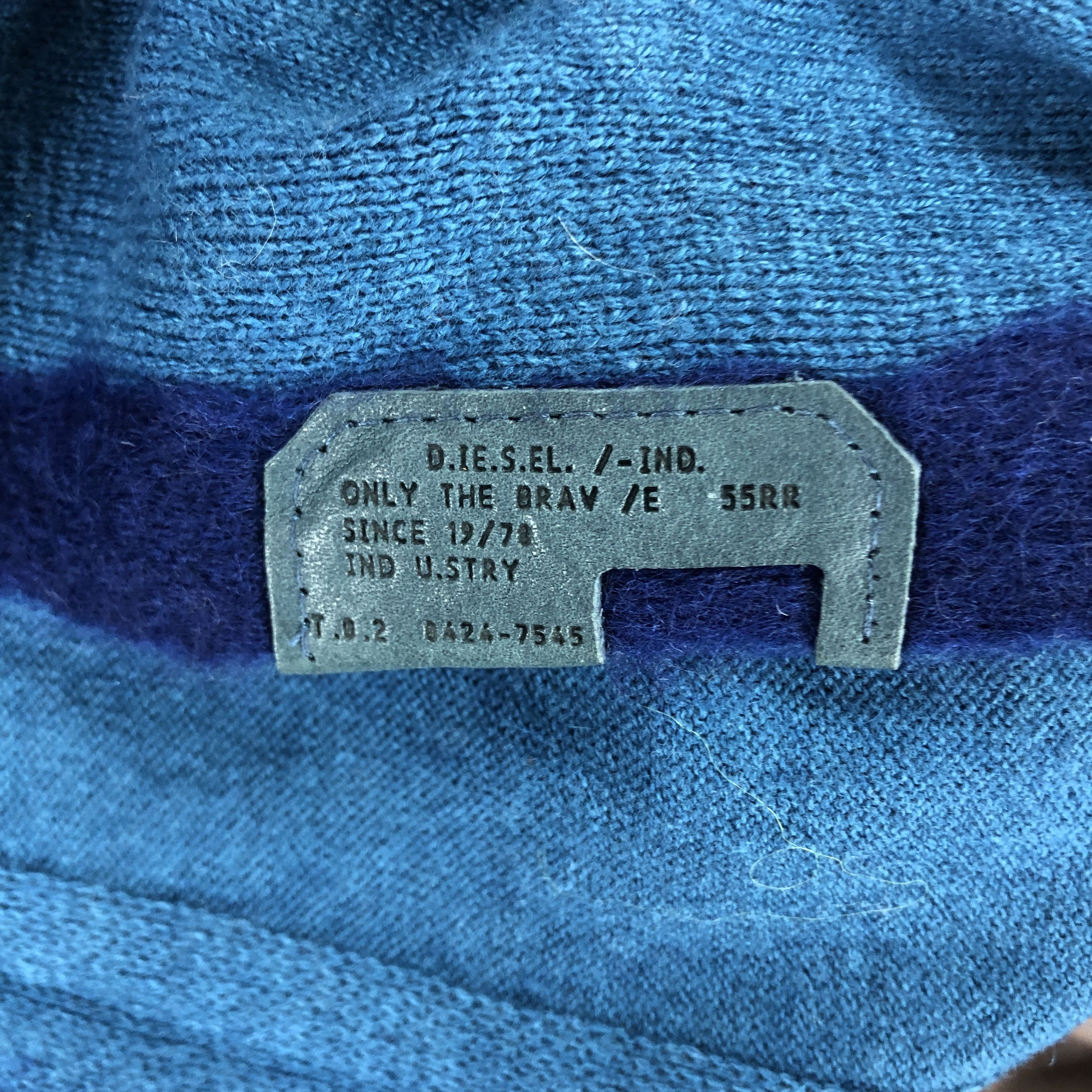 Diesel DIESEL Muffler Scarf #0947/AG Size ONE SIZE - 3 Thumbnail