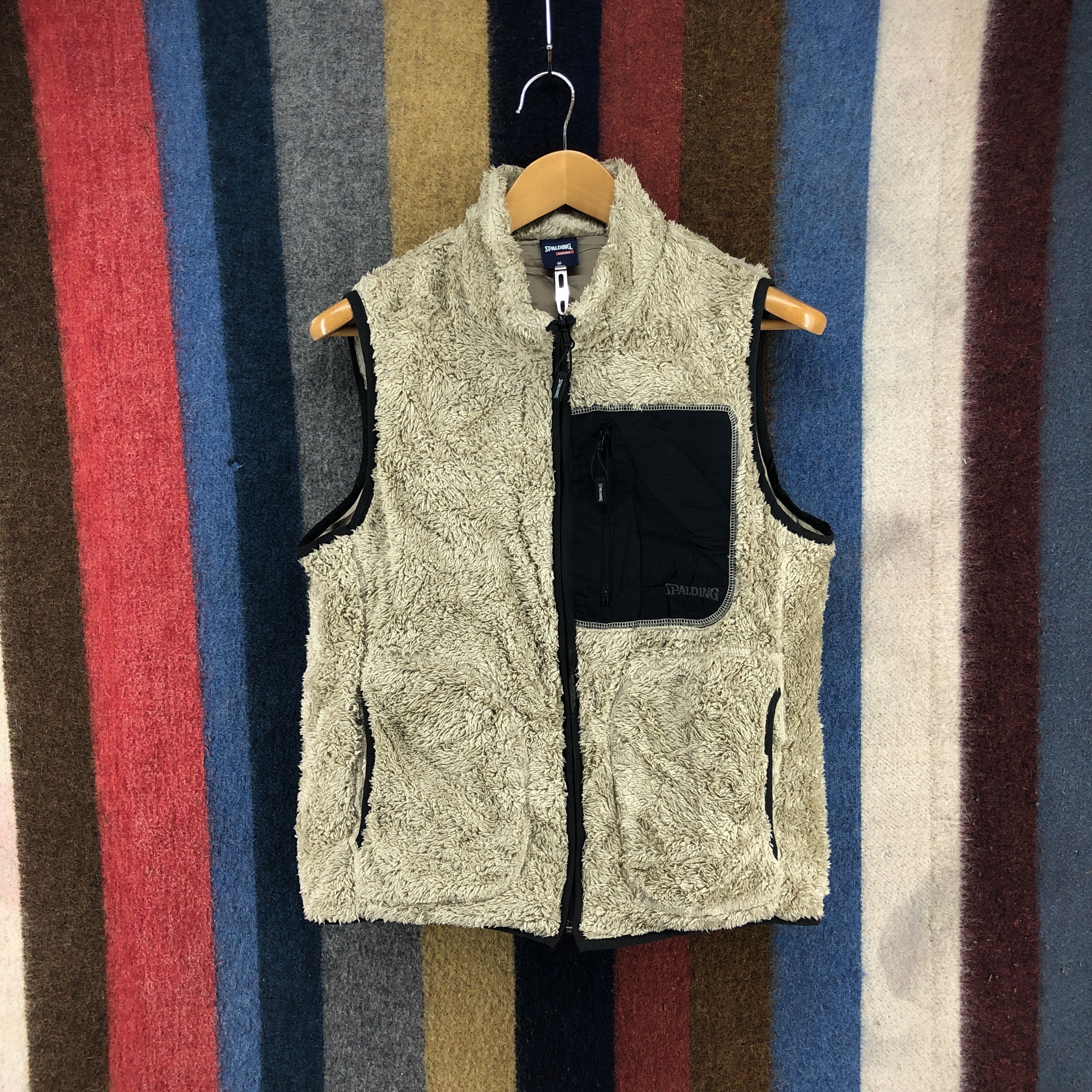 Spalding SPALDING WELLNEST Fur Fleece Vest #060/D Size US S / EU 44-46 / 1 - 1 Thumbnail