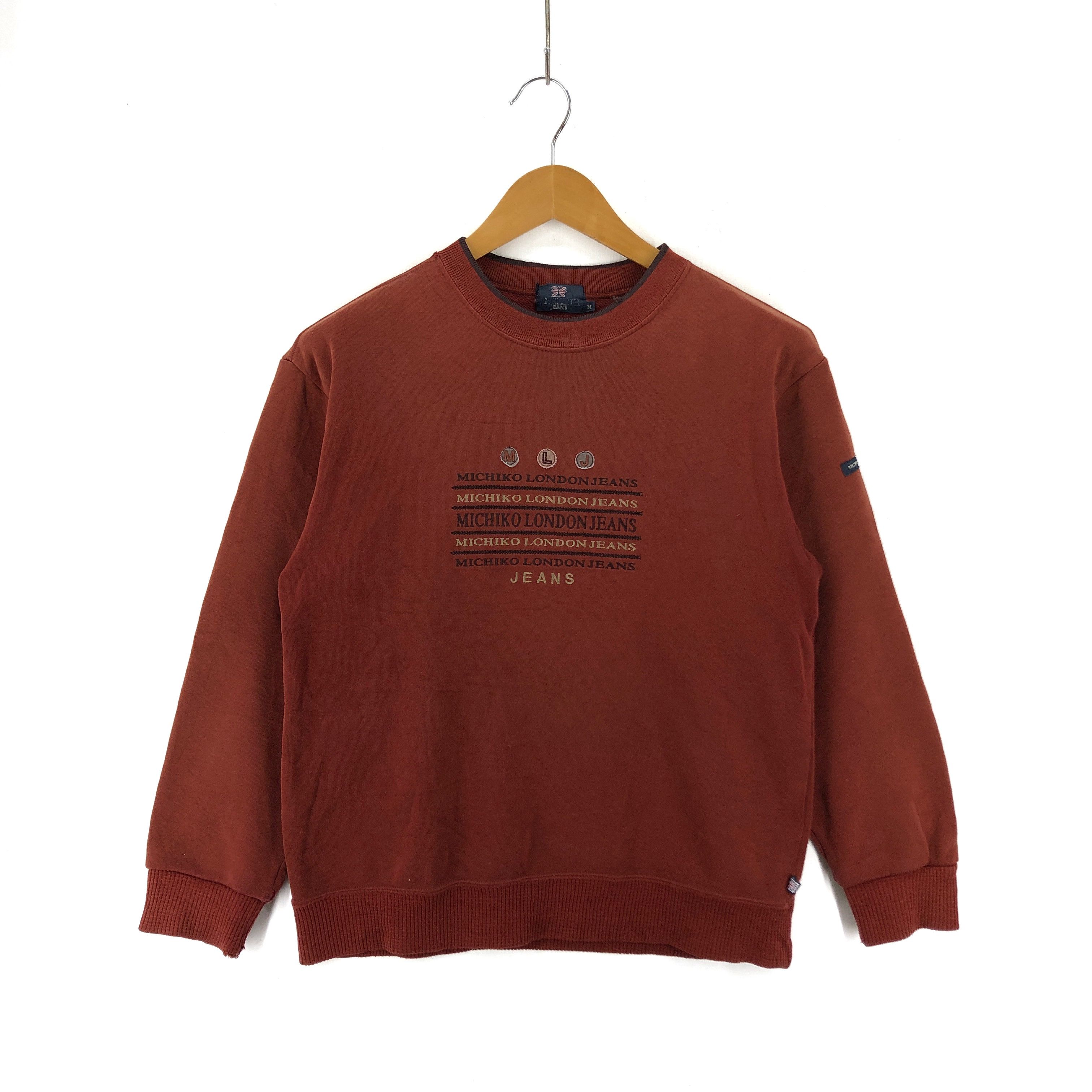 Japanese Brand MICHIKO LONDON JEANS Crew Neck Sweatshirt #1925-55 Size US S / EU 44-46 / 1 - 1 Thumbnail