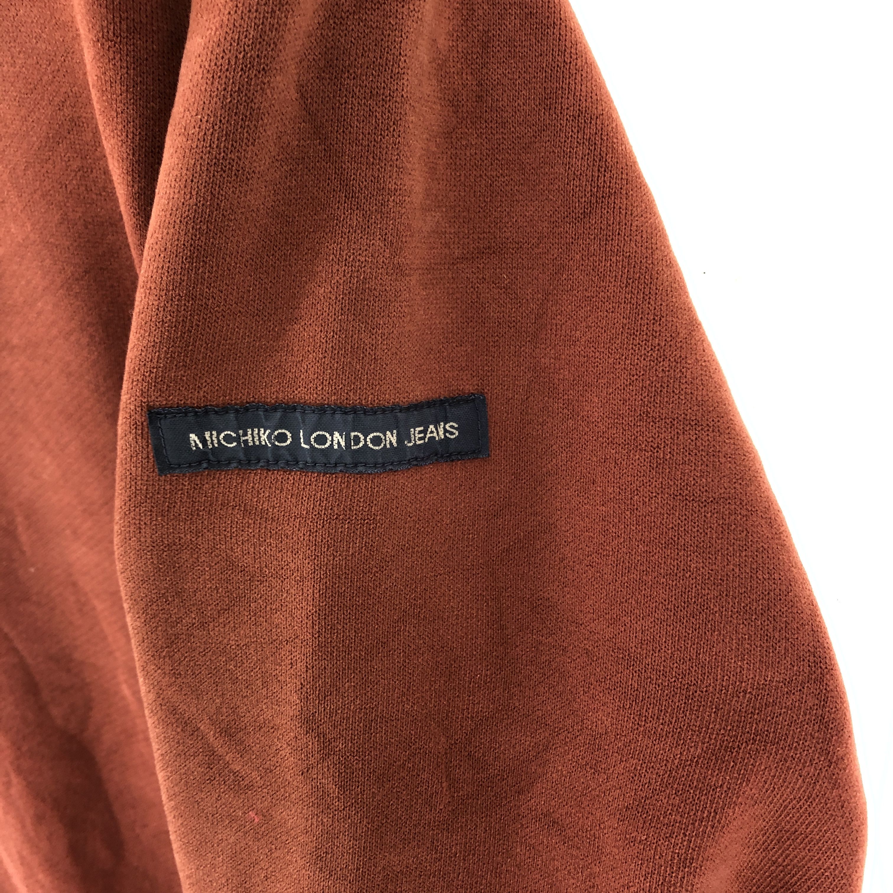 Japanese Brand MICHIKO LONDON JEANS Crew Neck Sweatshirt #1925-55 Size US S / EU 44-46 / 1 - 3 Thumbnail
