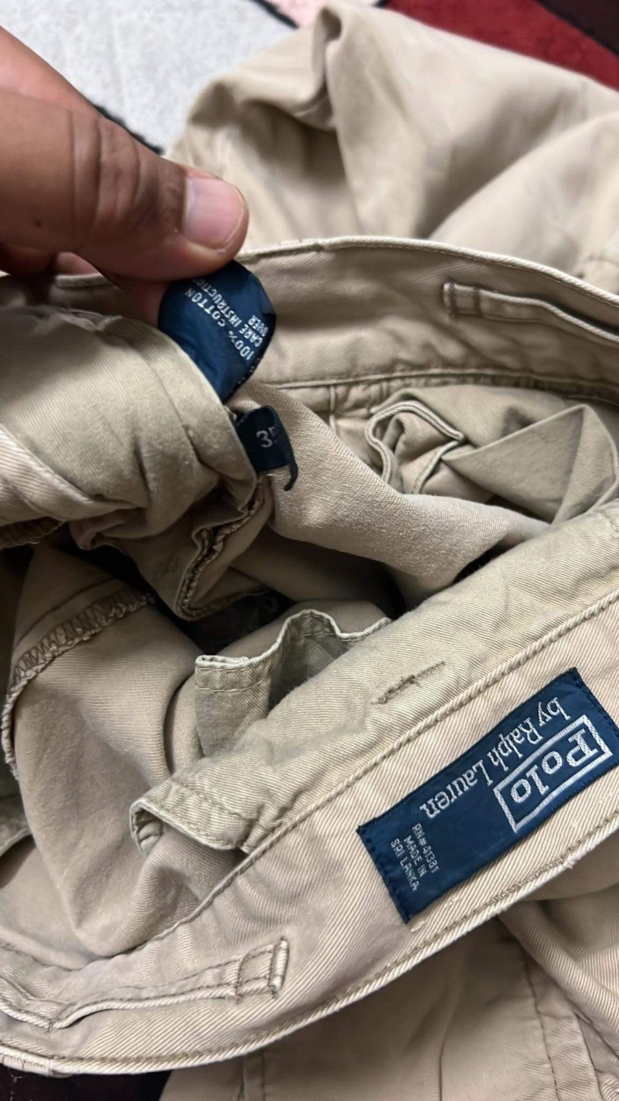 Polo Ralph Lauren Vintage Polo Ralph Lauren Tactical Cargo Pant Baggy Wide Leg Size US 35 - 5 Thumbnail