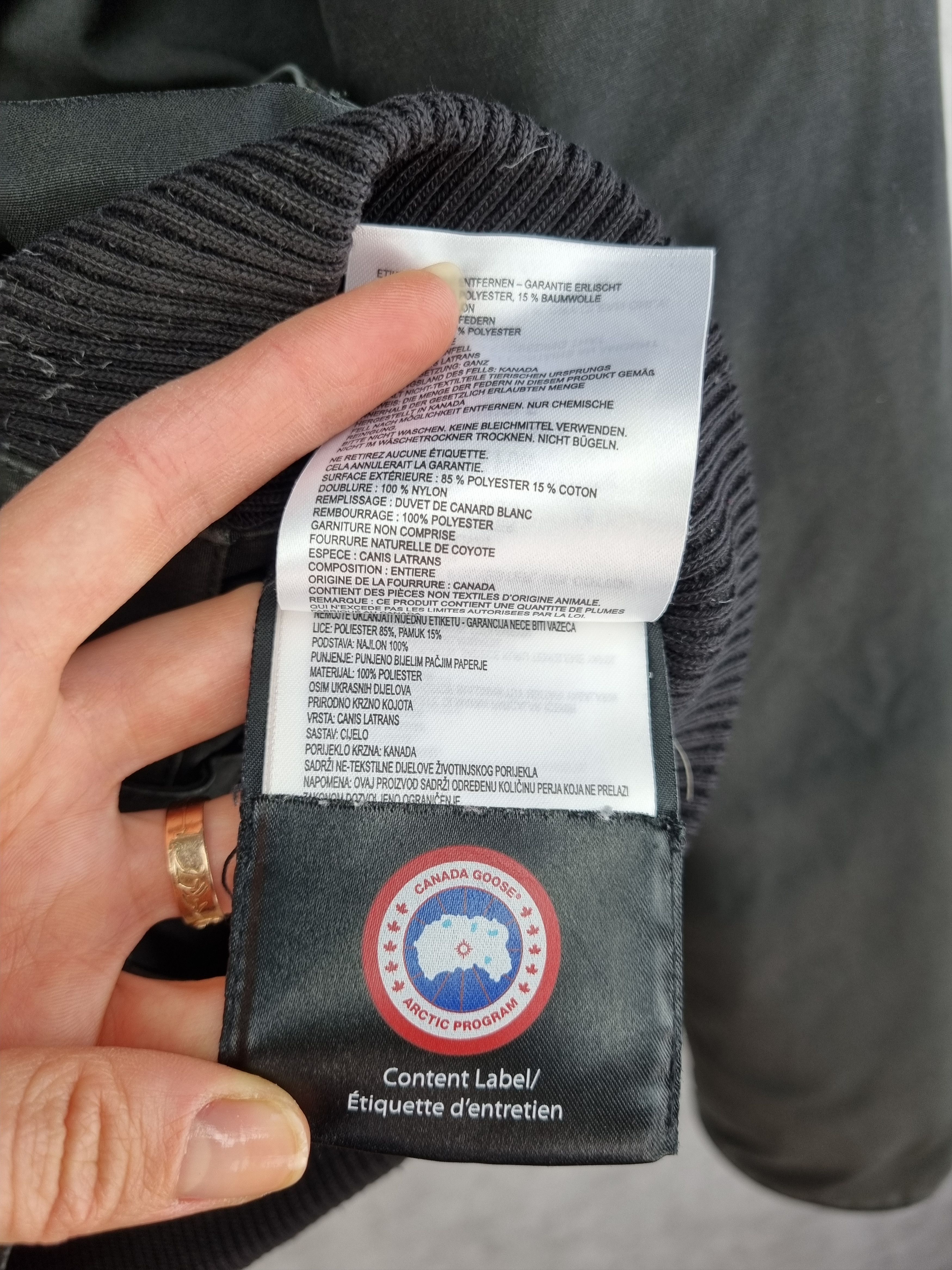Canada Goose × Vintage Canada Goose Down Puffer Worn Heavy Jacket Size US S / EU 44-46 / 1 - 7 Thumbnail
