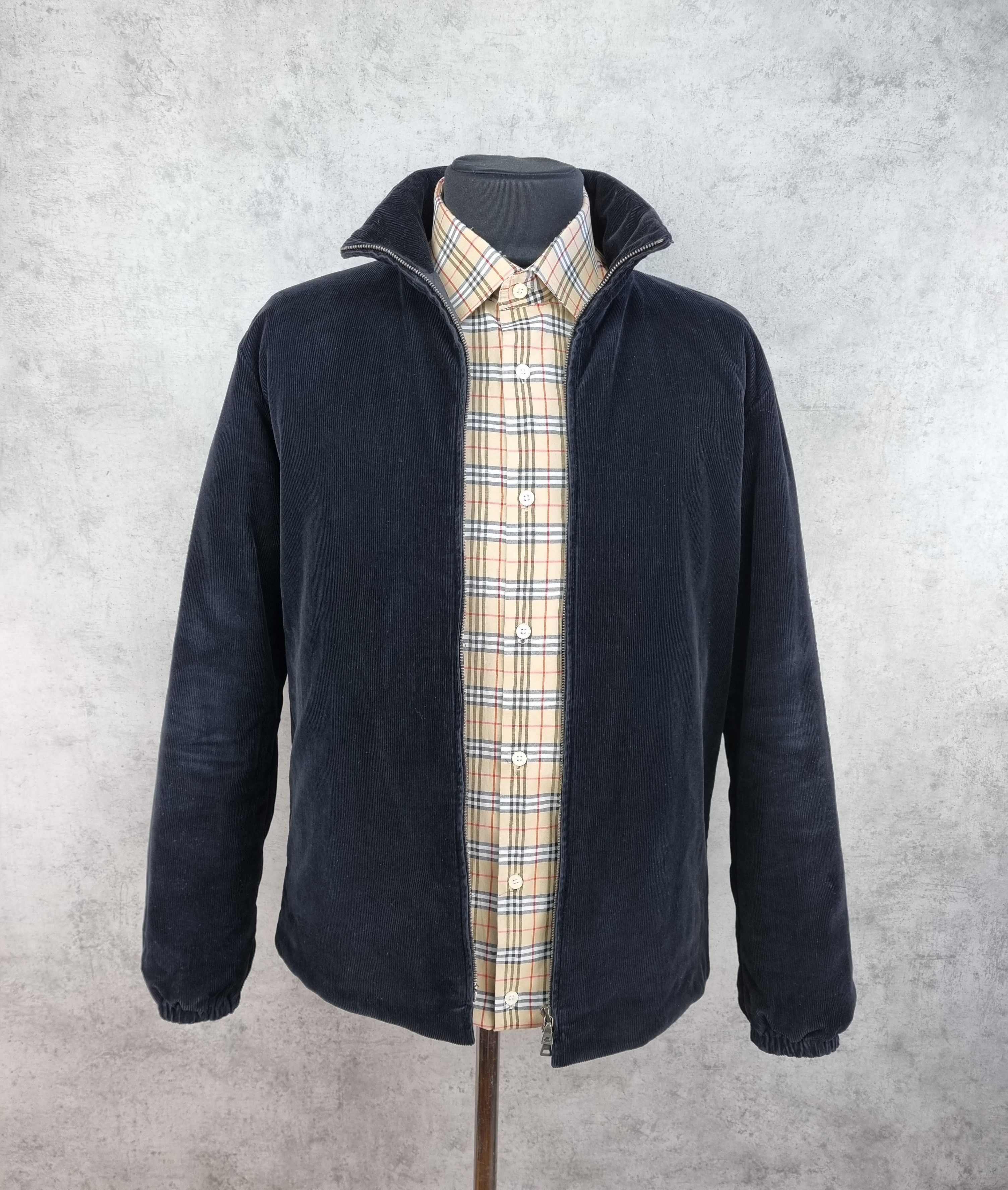 Prada 90s Rare Prada Corduroy Jacket Bomber Size US M / EU 48-50 / 2 - 1 Thumbnail