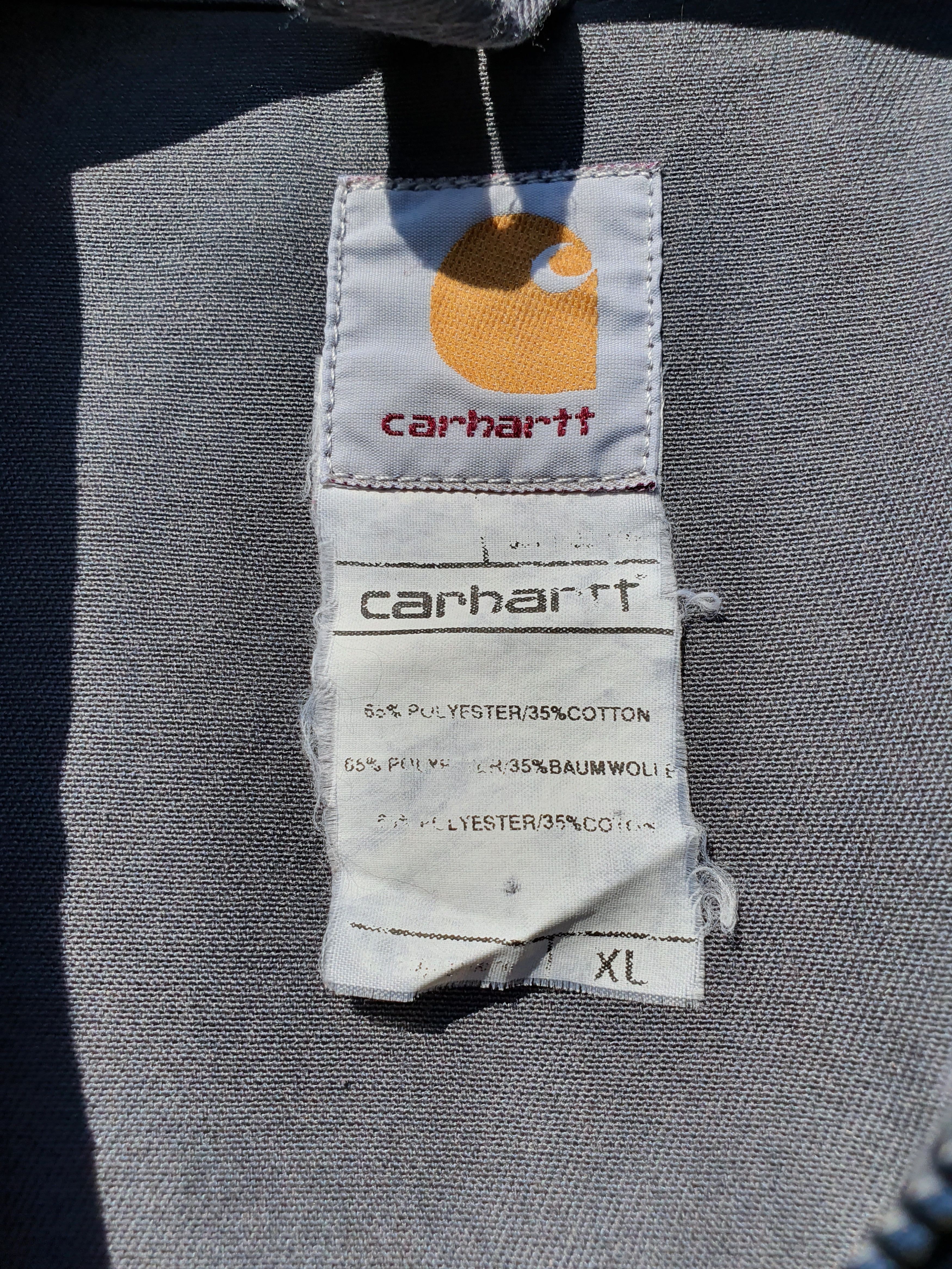 Carhartt × Vintage 80s Gray Carhartt Worker Vintage Jacket seen on Kanye west Size US L / EU 52-54 / 3 - 12 Thumbnail