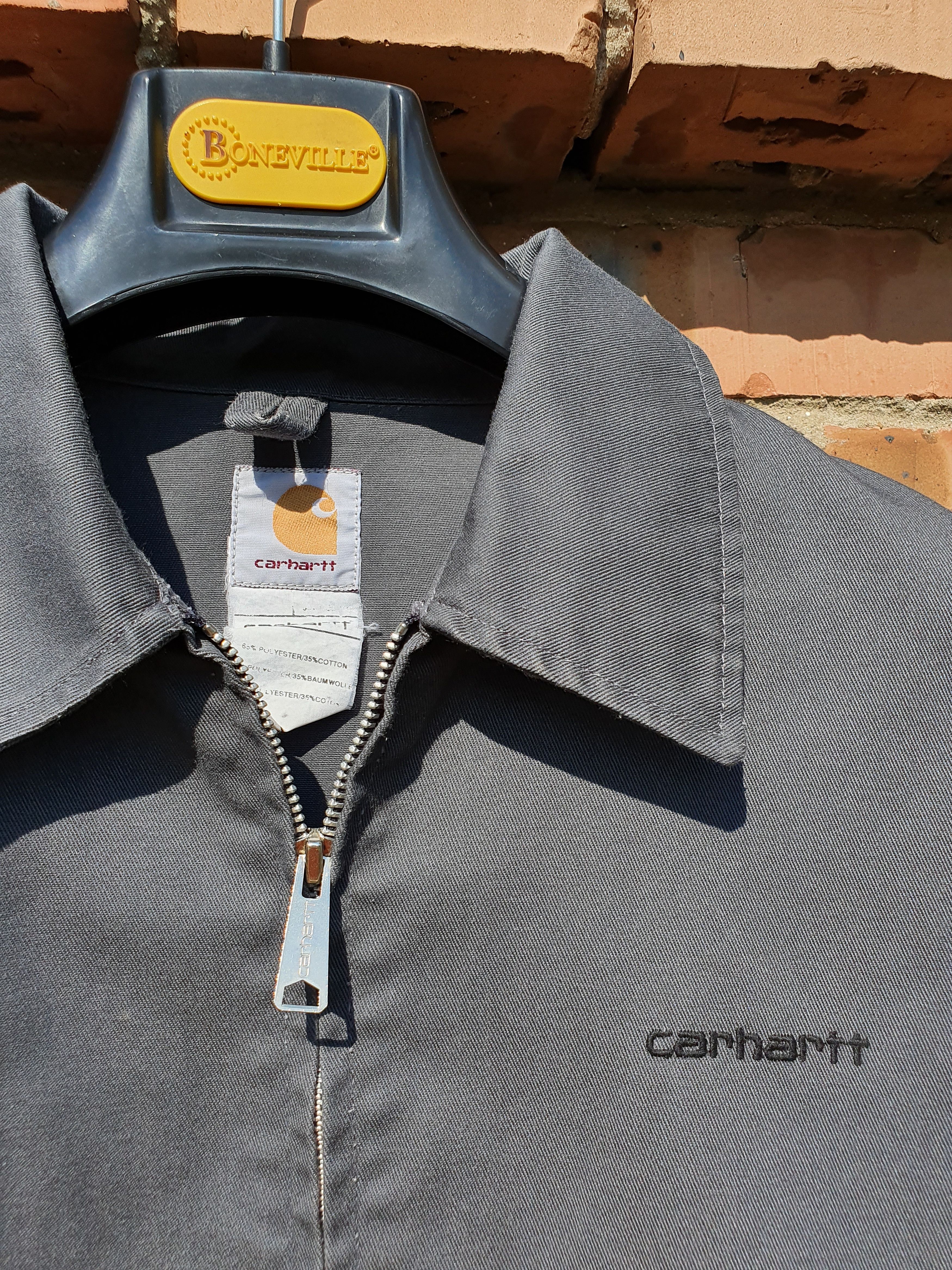 Carhartt × Vintage 80s Gray Carhartt Worker Vintage Jacket seen on Kanye west Size US L / EU 52-54 / 3 - 13 Thumbnail