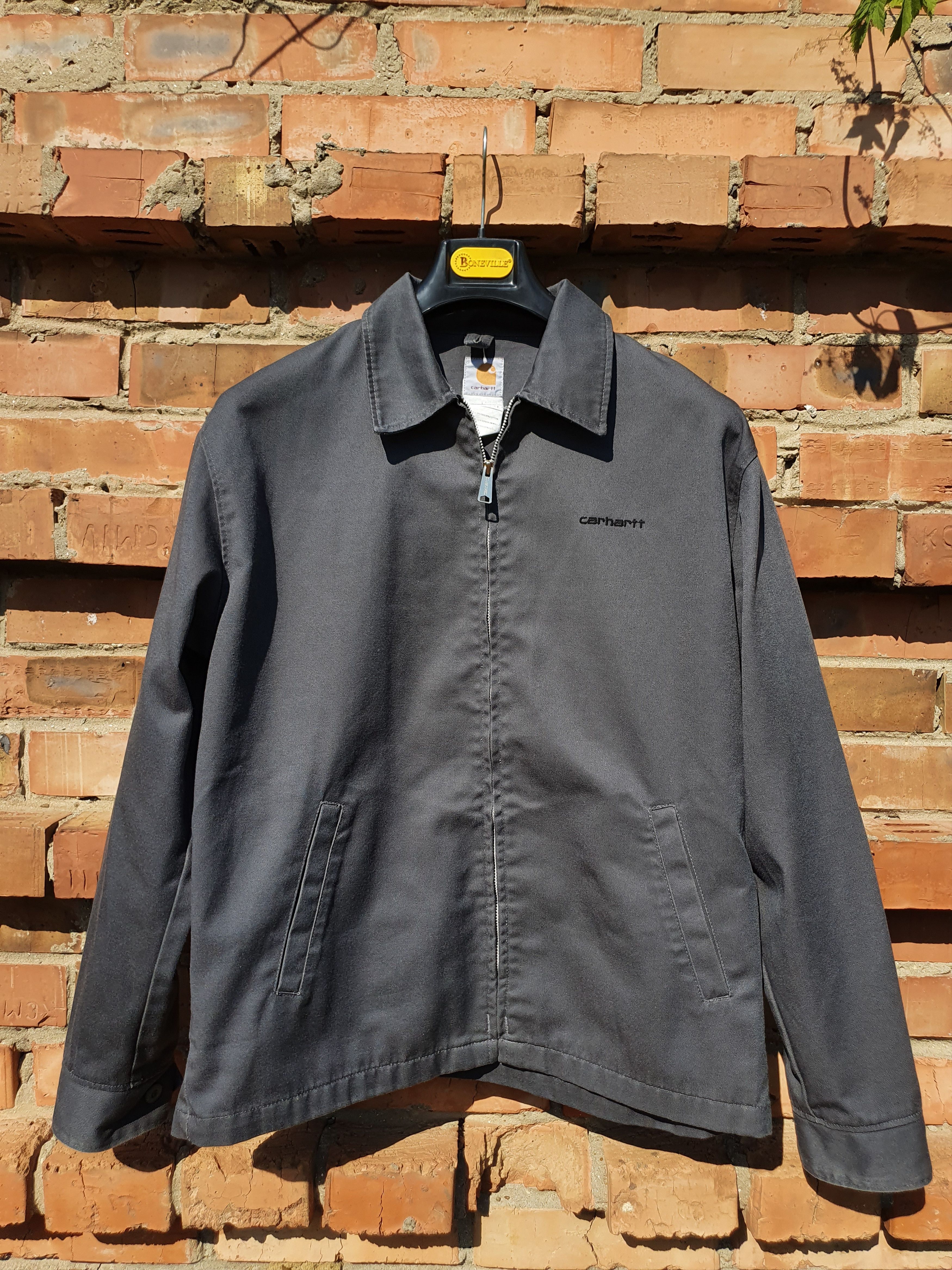 Carhartt × Vintage 80s Gray Carhartt Worker Vintage Jacket seen on Kanye west Size US L / EU 52-54 / 3 - 3 Thumbnail