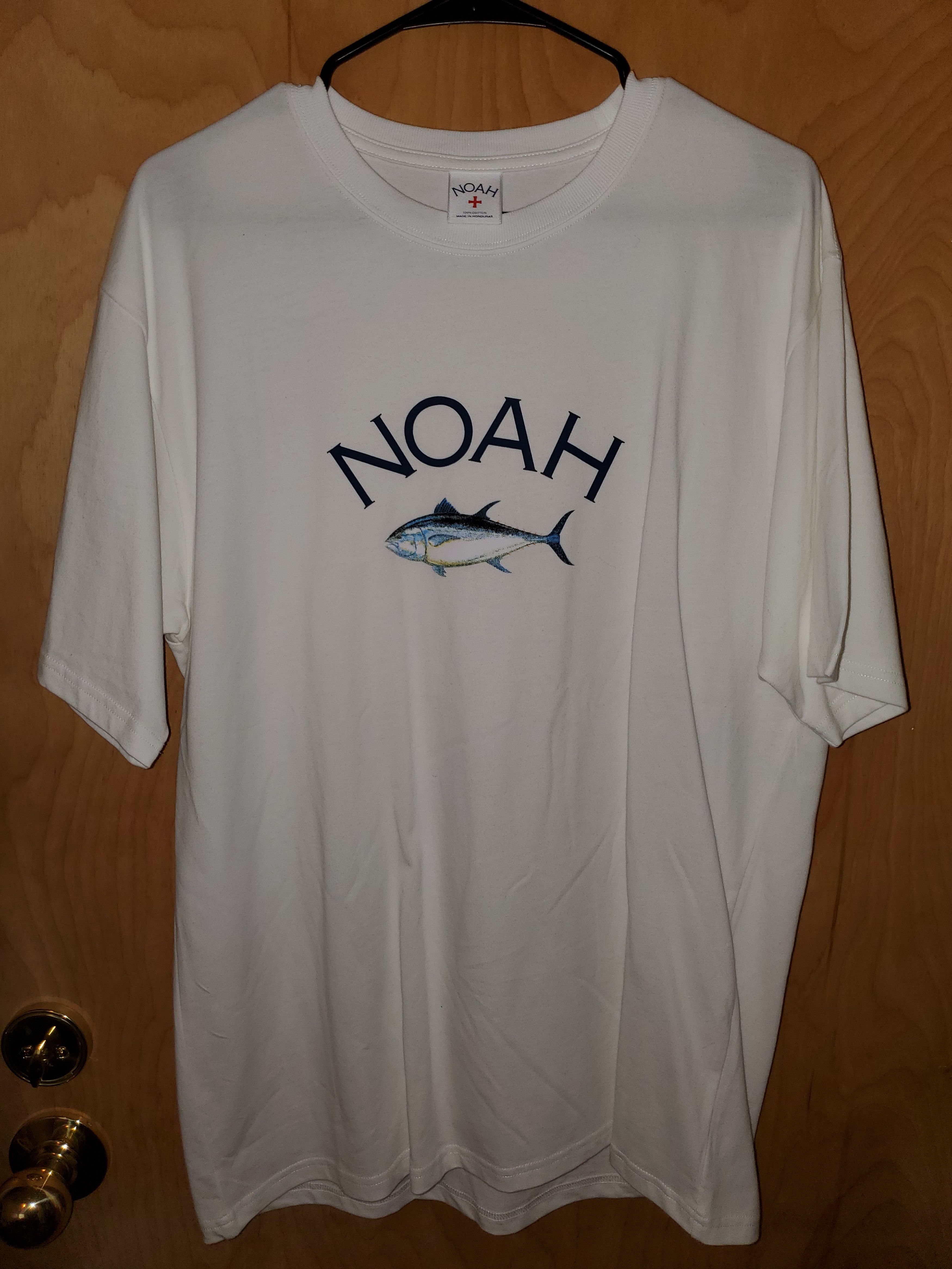 image of Ultimate Grail Noah Bluefin Tuna Japan Opening Tee in White, Men's (Size XL)