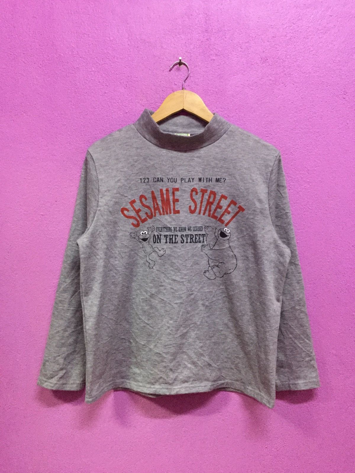 Cartoon Network Vintage 90's Sesame Street Sweatshirts Size 3L Size US L / EU 52-54 / 3 - 1 Thumbnail