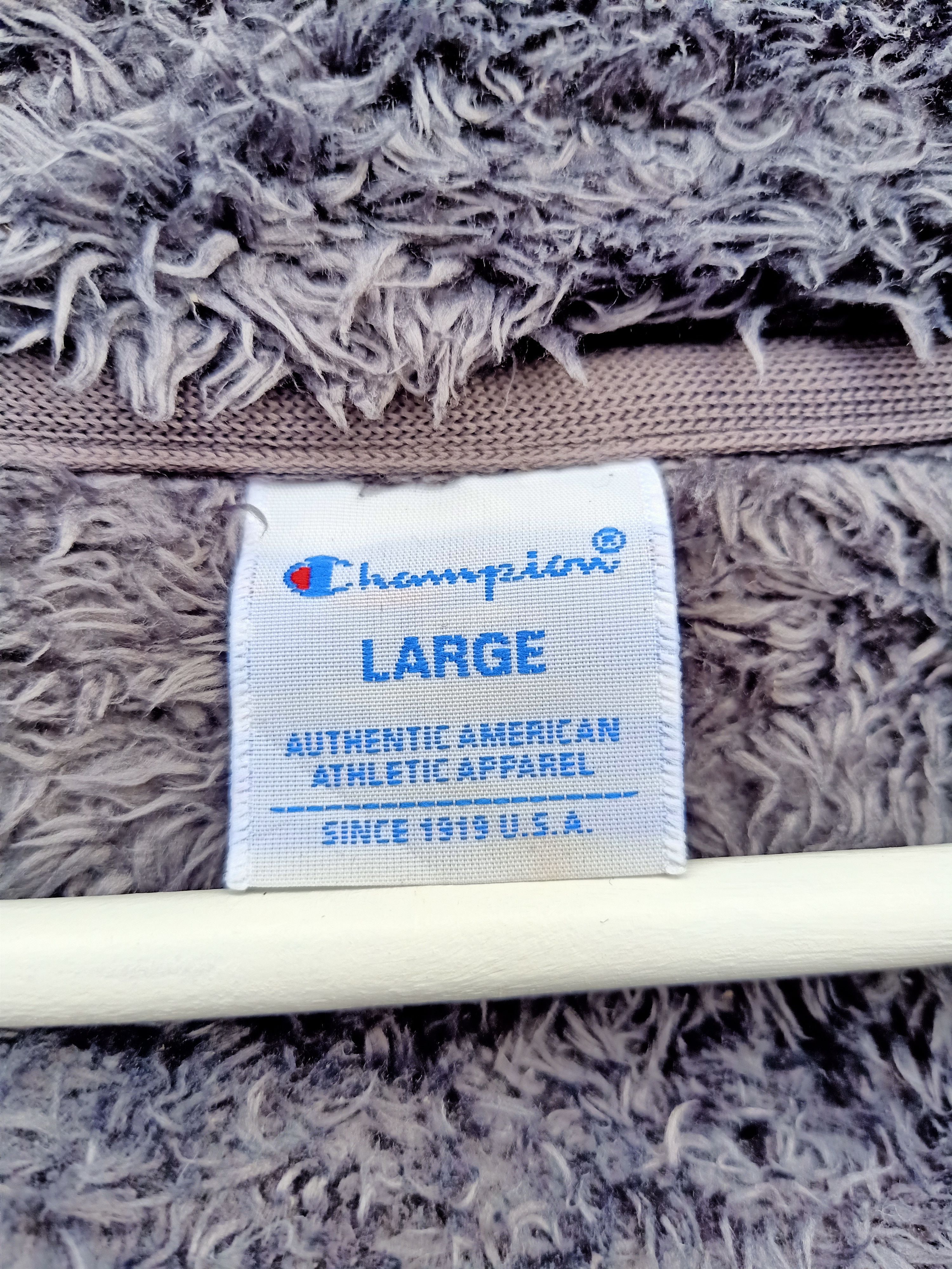 Champion × Vintage Vtg Champion Mohair Zipper Jacket Size US L / EU 52-54 / 3 - 8 Thumbnail