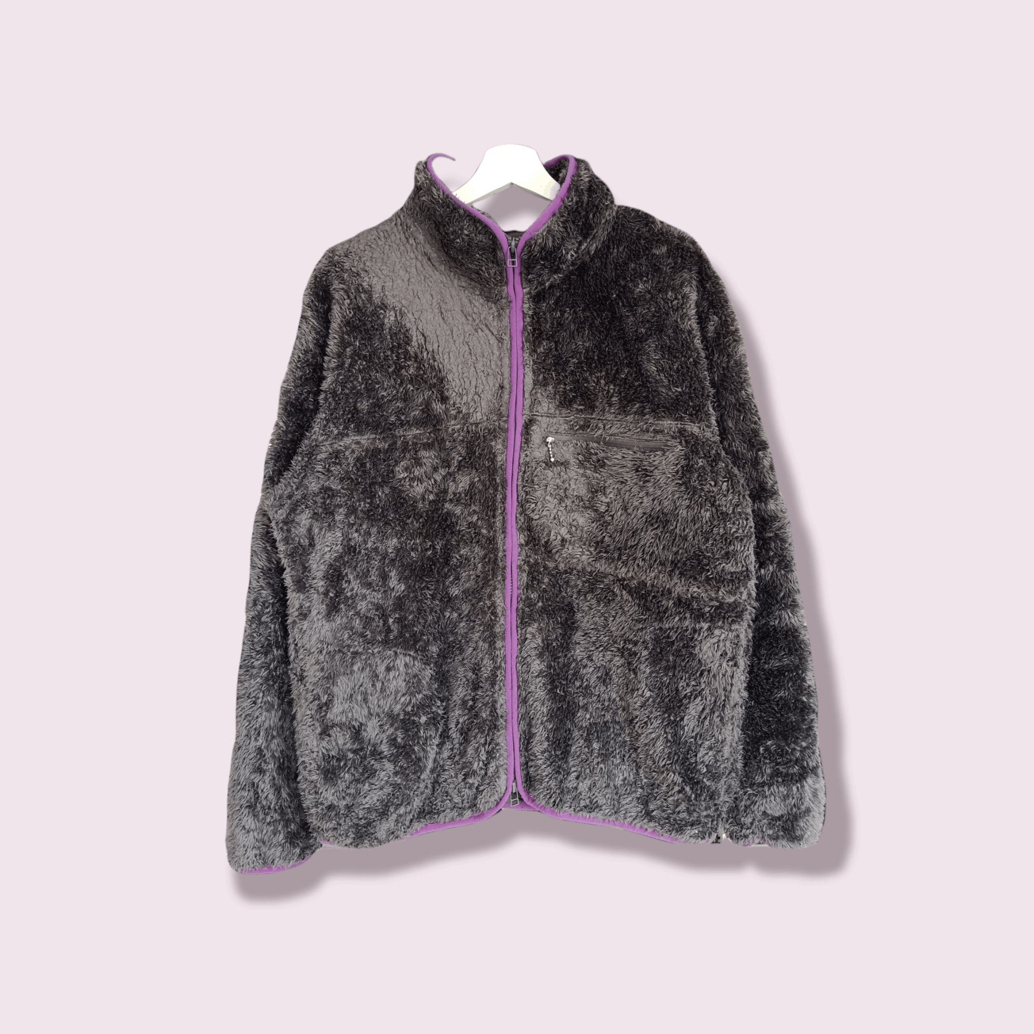 Champion × Vintage Vtg Champion Mohair Zipper Jacket Size US L / EU 52-54 / 3 - 1 Thumbnail