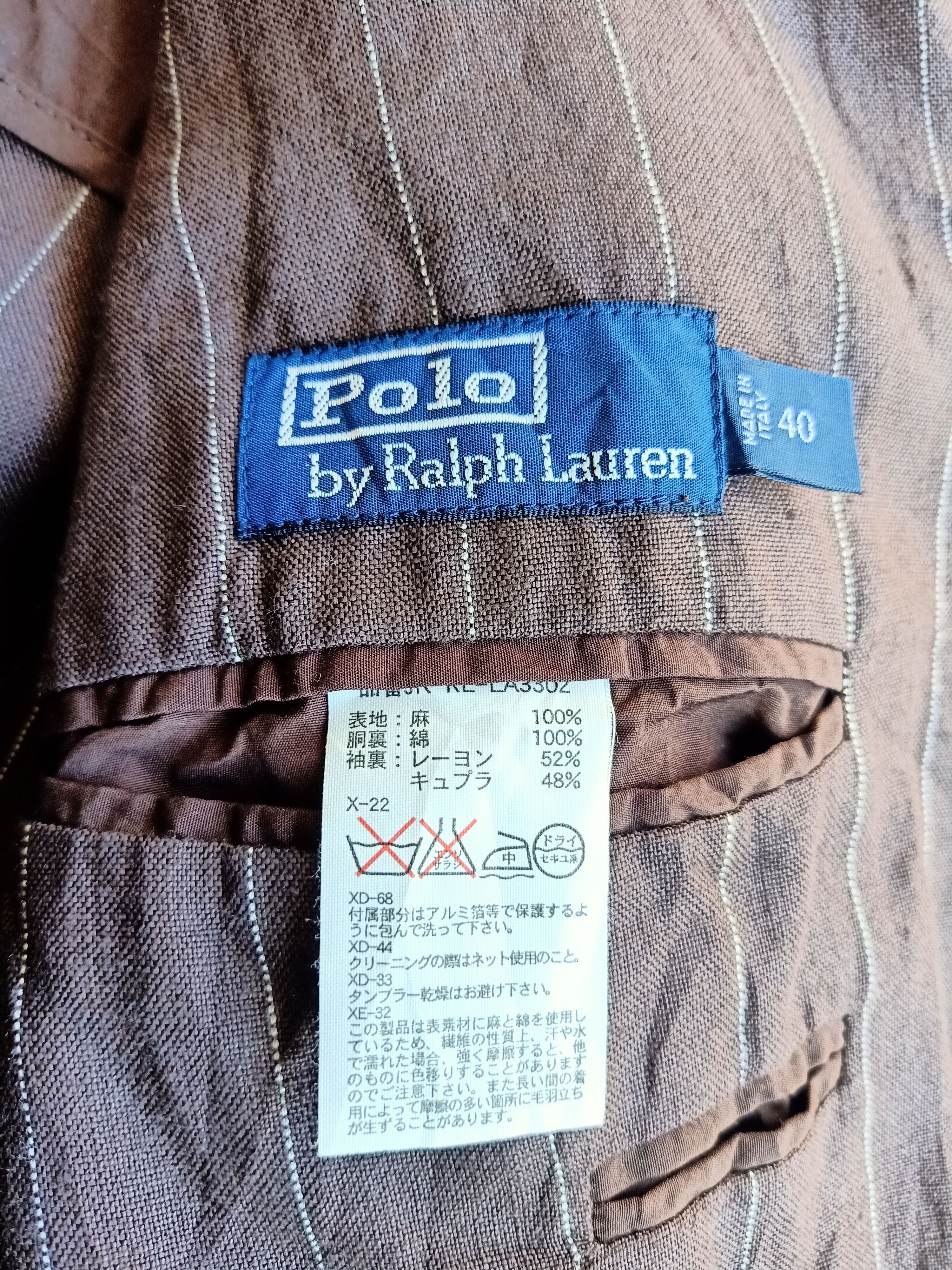 Polo Ralph Lauren × Vintage Polo Ralph Lauren Blazer Nice Design Size US M / EU 48-50 / 2 - 3 Thumbnail