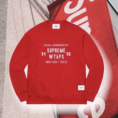 Supreme X Wtaps Crewneck | Grailed