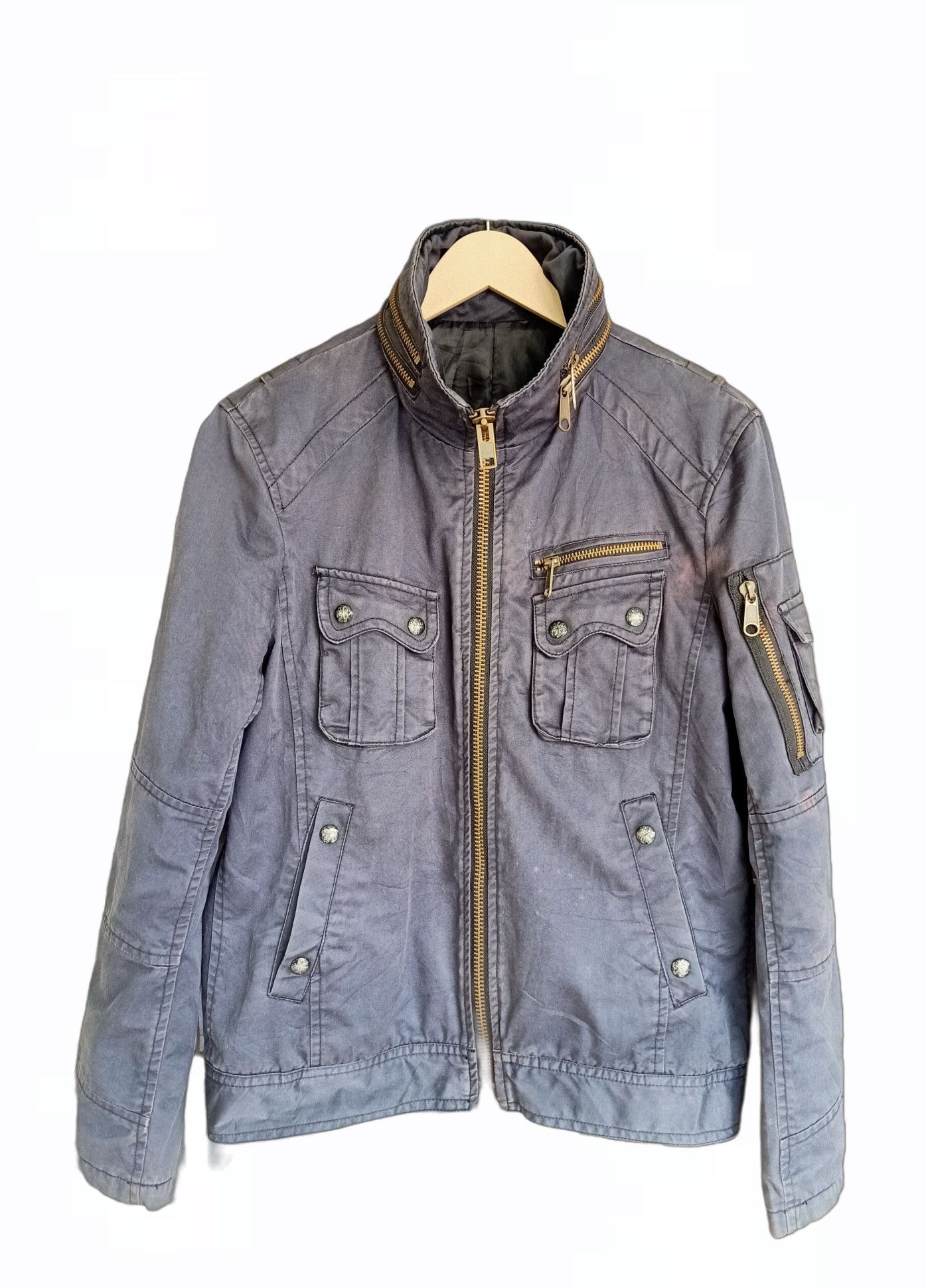 Japanese Brand × Other Grosbec Rider Zipper Jacket Size US S / EU 44-46 / 1 - 1 Thumbnail