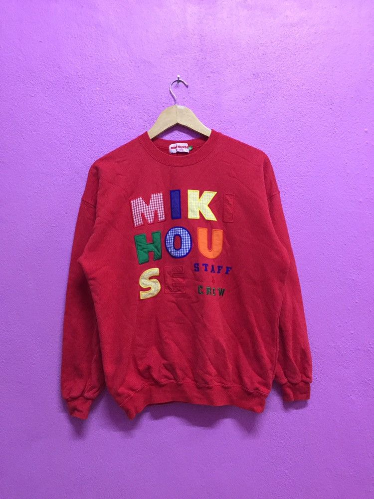 Vintage 90's Miki House Men's Sweatshirts Size L
