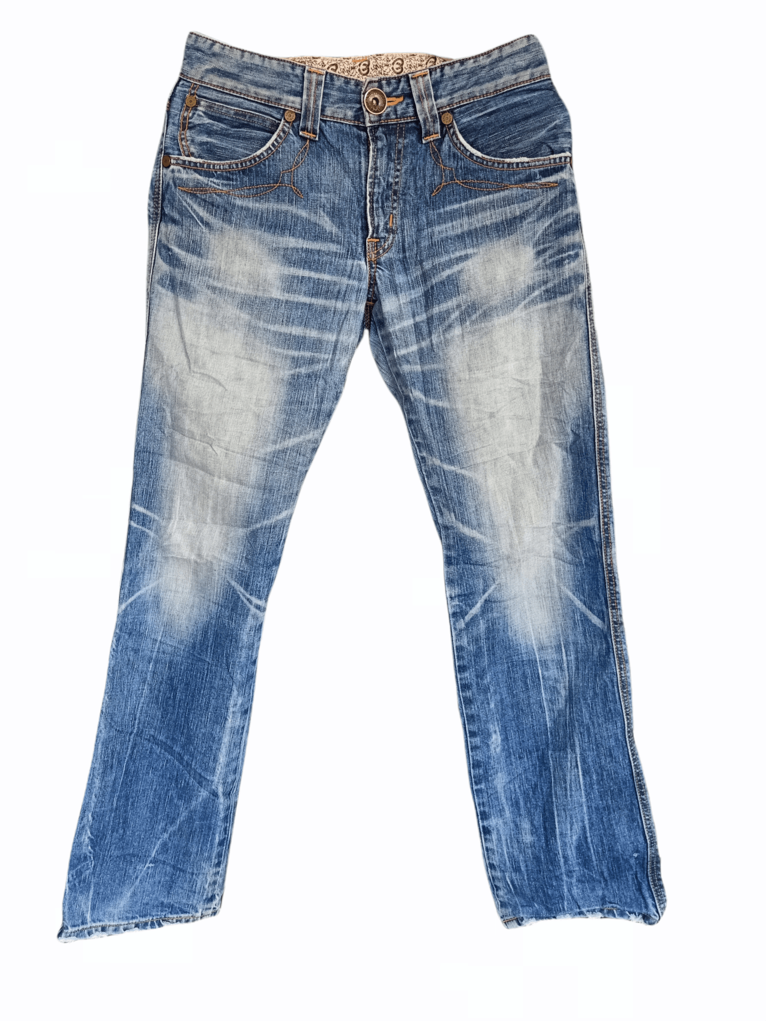 Edwin × Vintage Seasoned Blue Trip Edwin Jeans Size US 30 / EU 46 - 1 Thumbnail