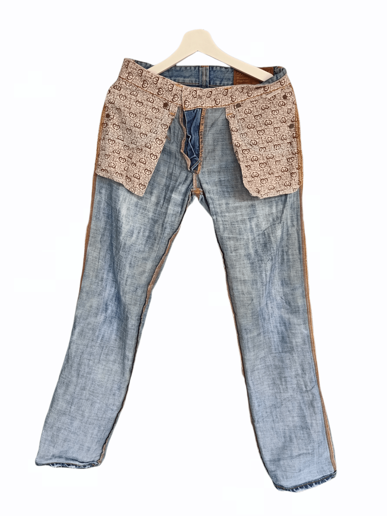 Edwin × Vintage Seasoned Blue Trip Edwin Jeans Size US 30 / EU 46 - 9 Thumbnail
