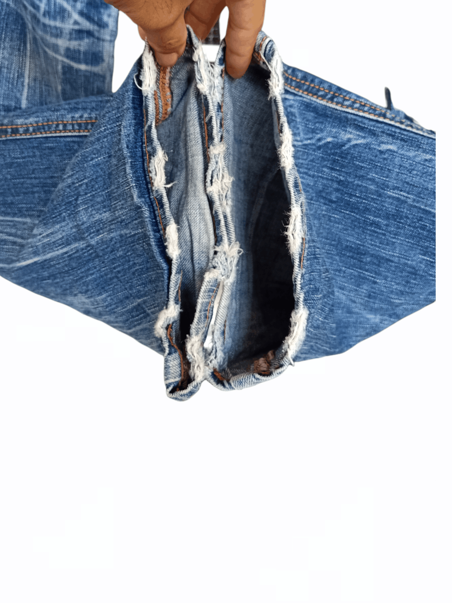 Edwin × Vintage Seasoned Blue Trip Edwin Jeans Size US 30 / EU 46 - 7 Thumbnail