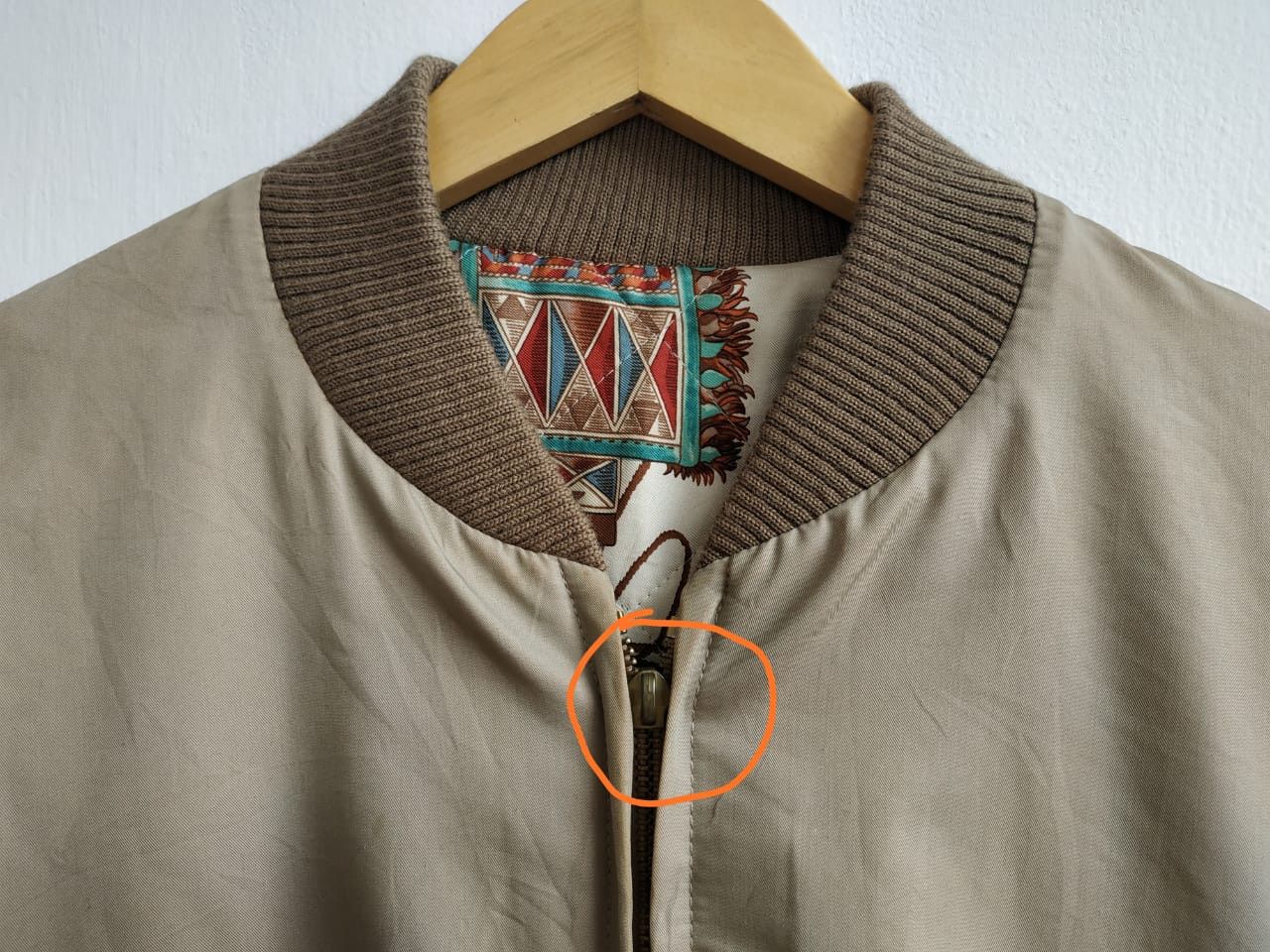 Hermes Hermes Cuirs Du Desert by F. De La Perriere (80's) Bomber Size US L / EU 52-54 / 3 - 9 Thumbnail