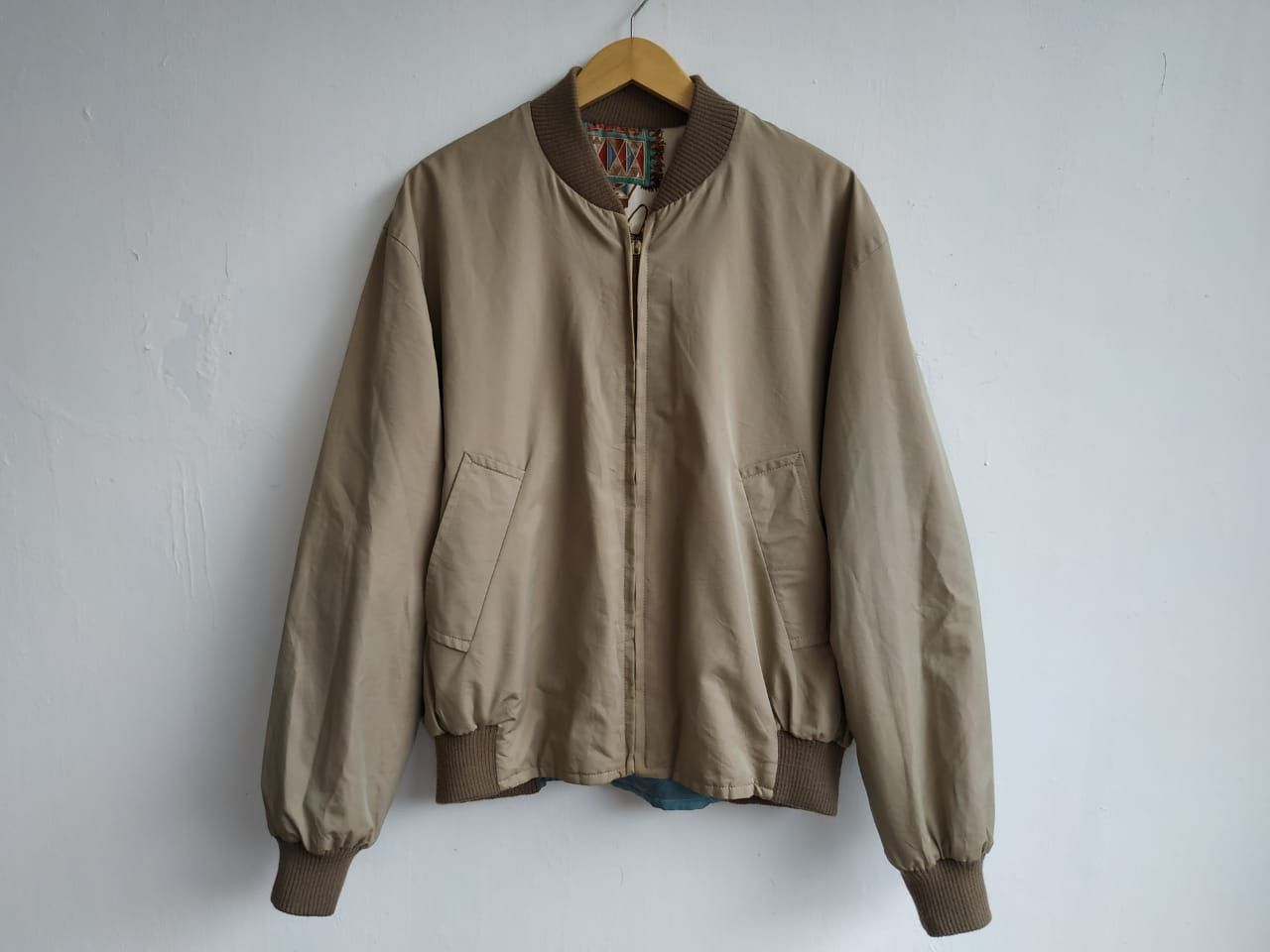Hermes Hermes Cuirs Du Desert by F. De La Perriere (80's) Bomber Size US L / EU 52-54 / 3 - 15 Thumbnail