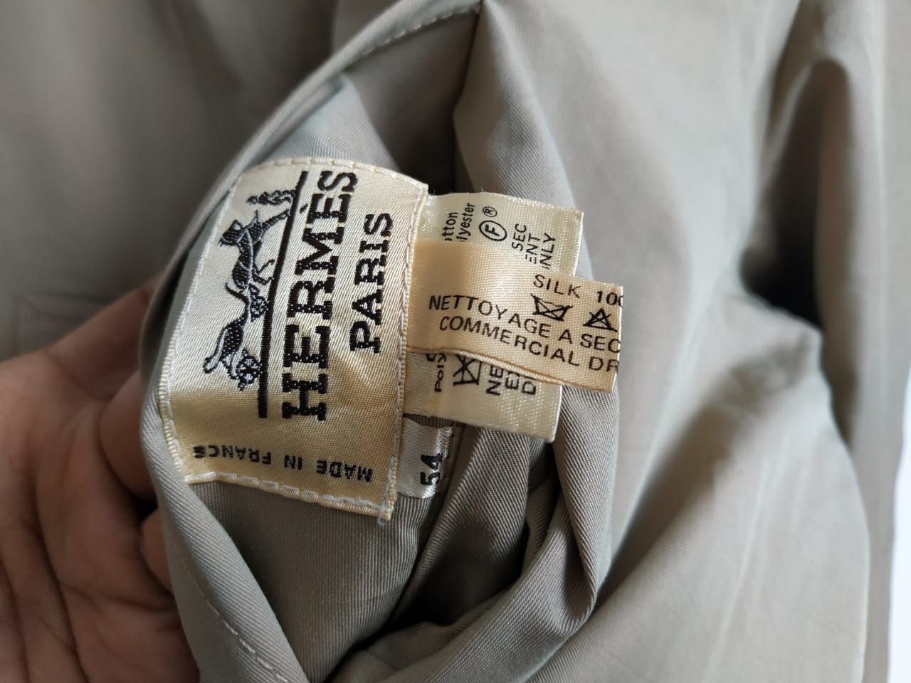 Hermes Hermes Cuirs Du Desert by F. De La Perriere (80's) Bomber Size US L / EU 52-54 / 3 - 18 Thumbnail