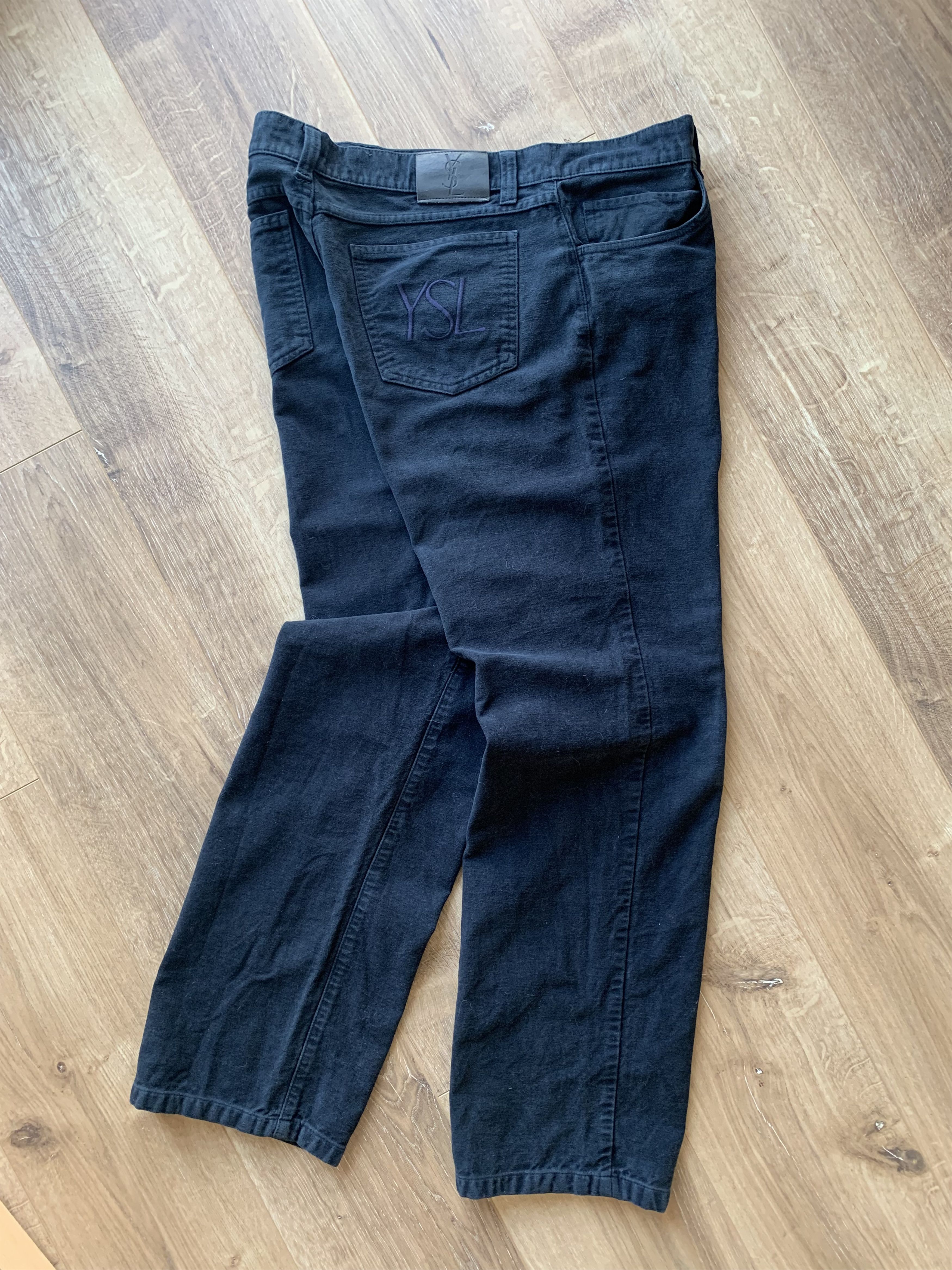 Yves Saint Laurent Vintage Yves Saint Laurent YSL logo pants Size US 34 / EU 50 - 1 Thumbnail