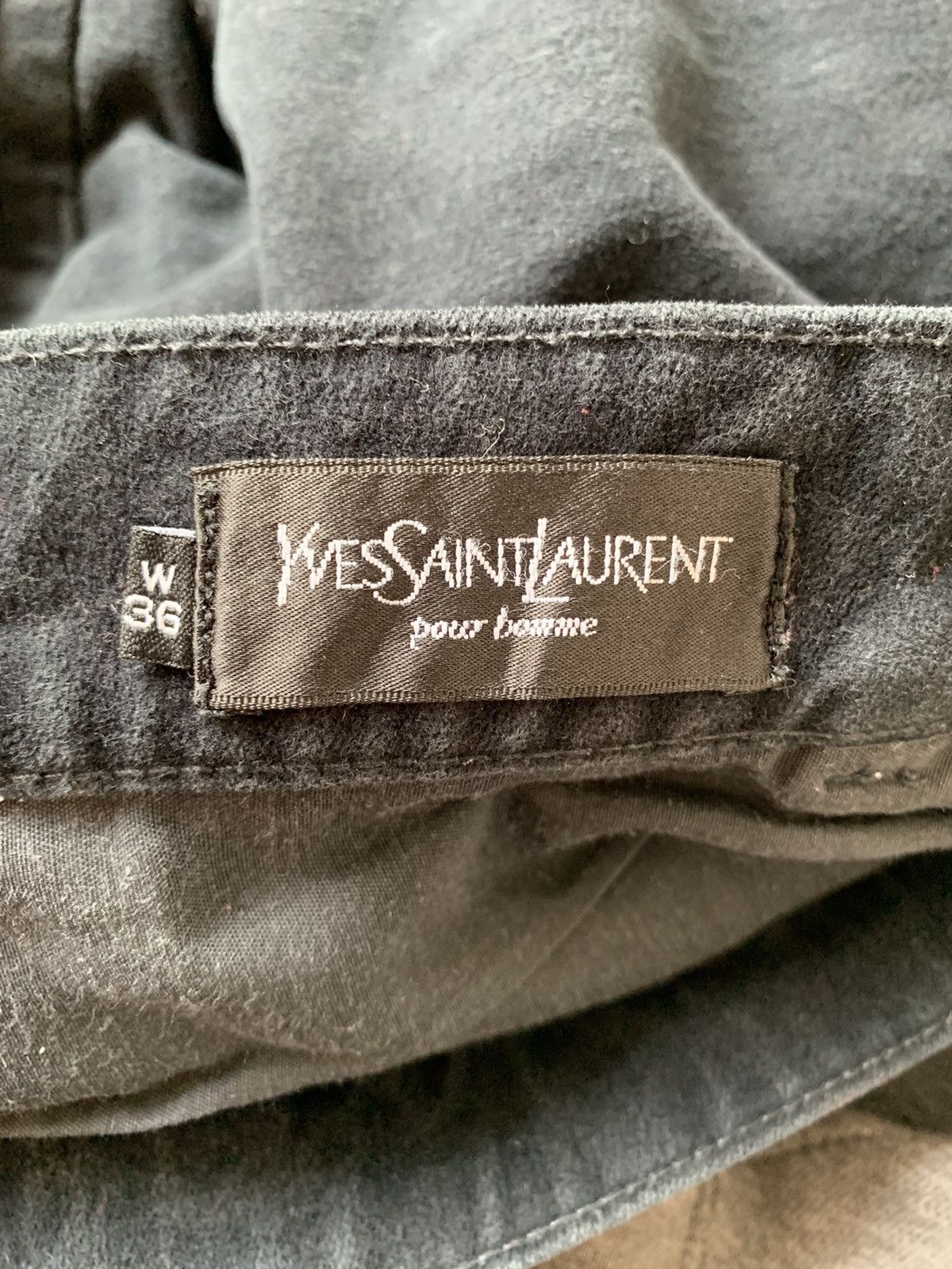 Yves Saint Laurent Vintage Yves Saint Laurent YSL logo pants Size US 34 / EU 50 - 7 Thumbnail