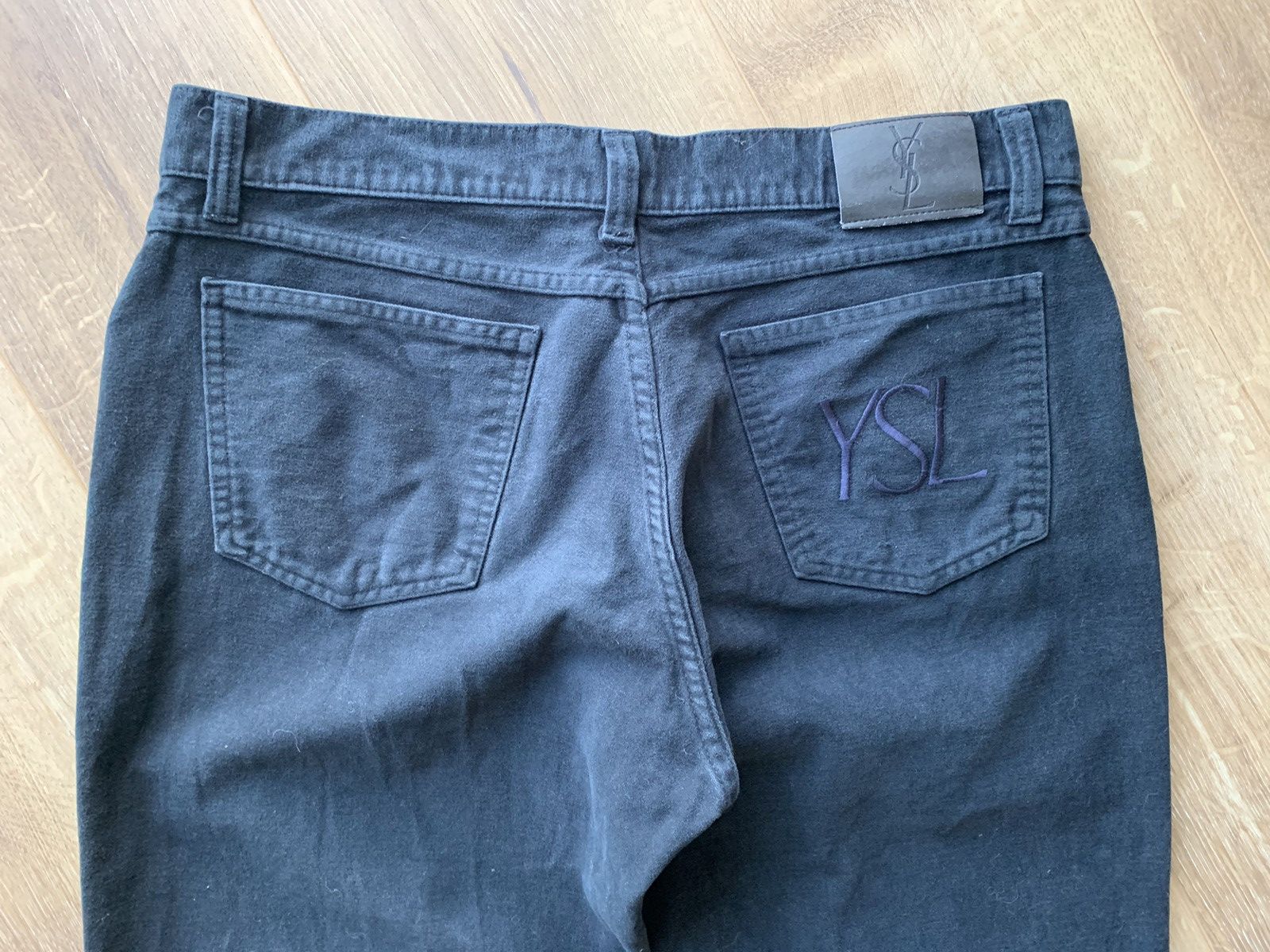 Yves Saint Laurent Vintage Yves Saint Laurent YSL logo pants Size US 34 / EU 50 - 5 Thumbnail