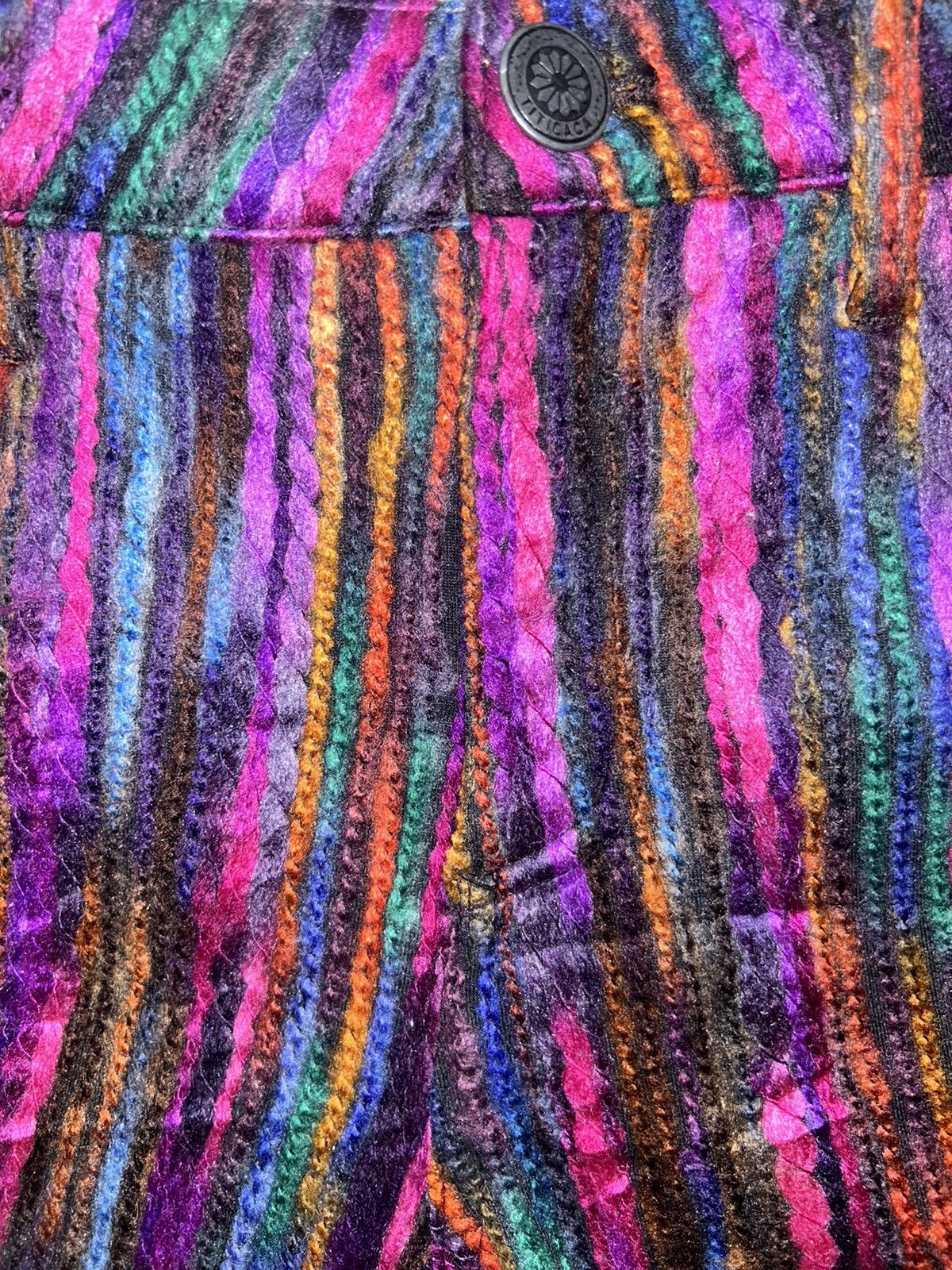 Japanese Brand Japanese Titicaca Wool Multicolor Short Pant Size 33" - 7 Thumbnail