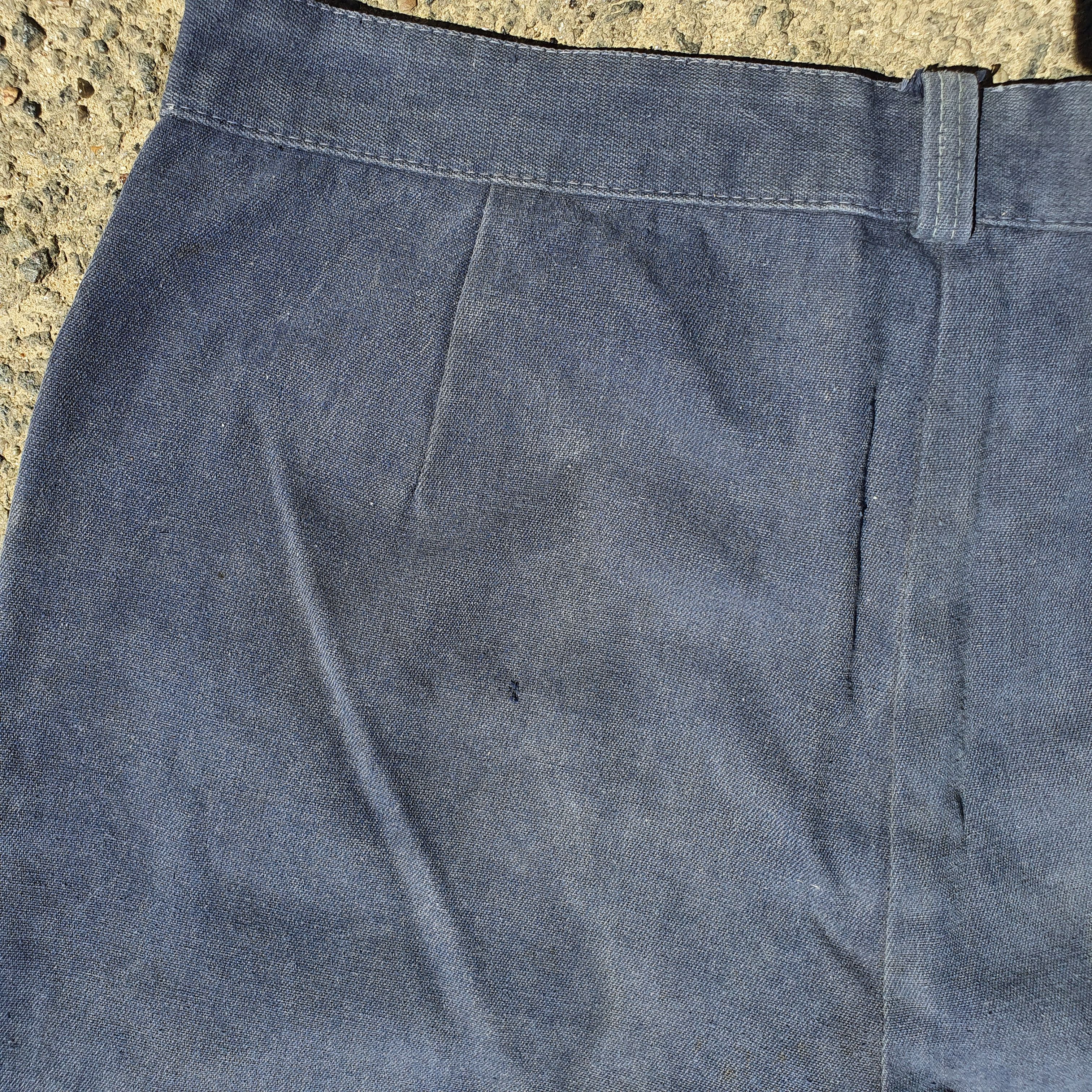 Le Laboureur × Vetra × Vintage Rare Double knees 60s Faded Workers pants Thrashed Punk Size US 32 / EU 48 - 8 Thumbnail