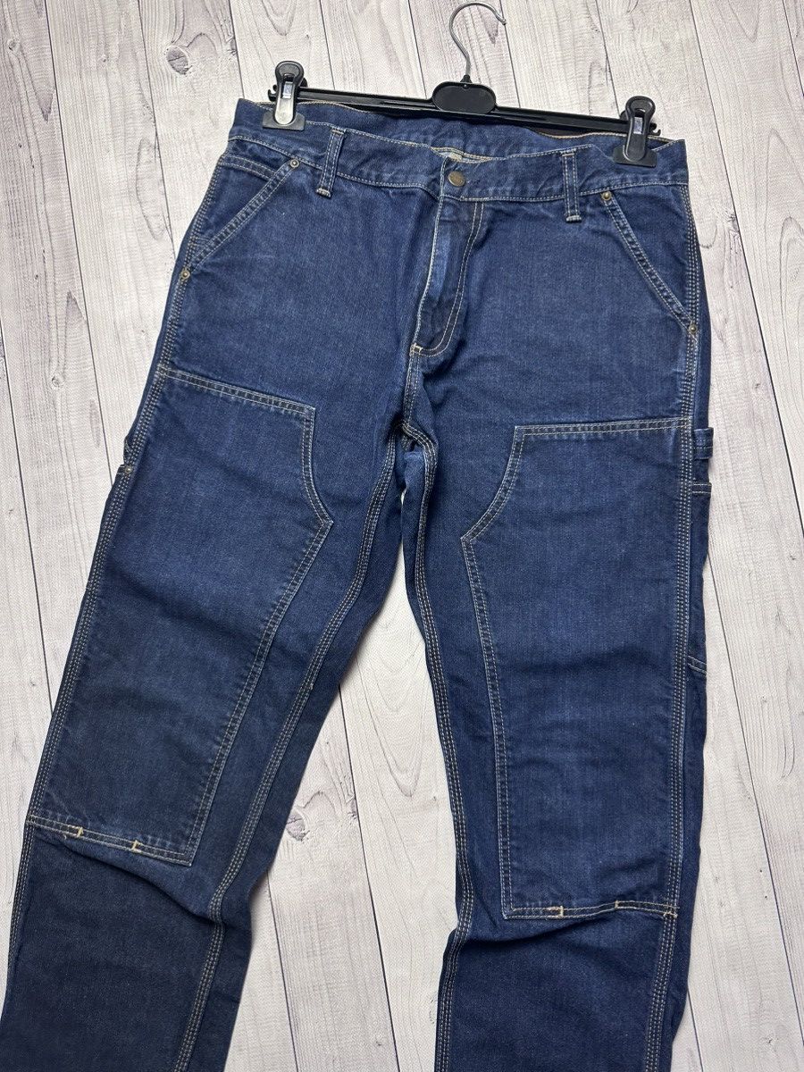 Carhartt × Carhartt Wip × Vintage Vintage Carhartt work wear denim pants pocket size 32/34 Size US 32 / EU 48 - 6 Thumbnail