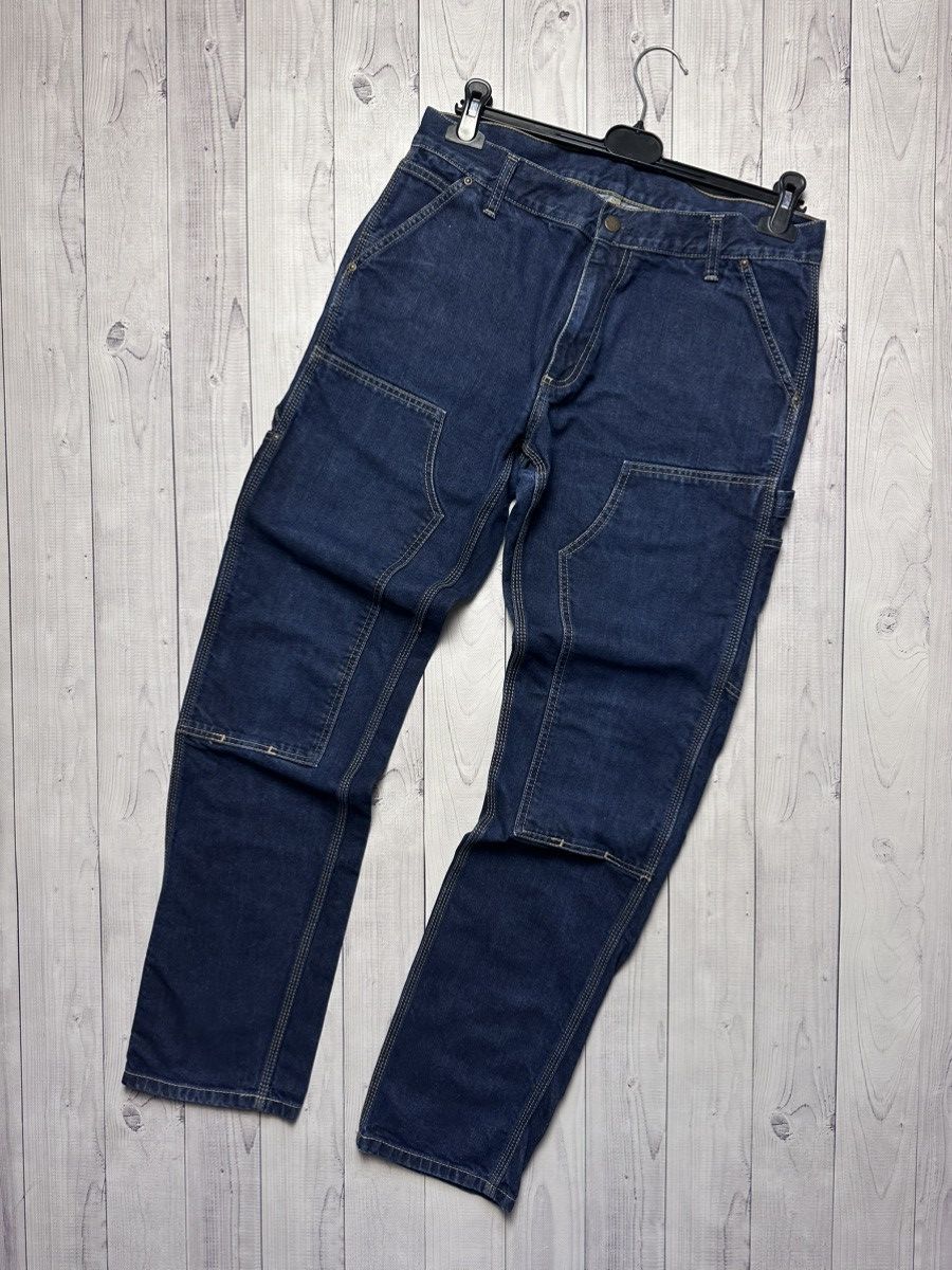 Carhartt × Carhartt Wip × Vintage Vintage Carhartt work wear denim pants pocket size 32/34 Size US 32 / EU 48 - 5 Thumbnail